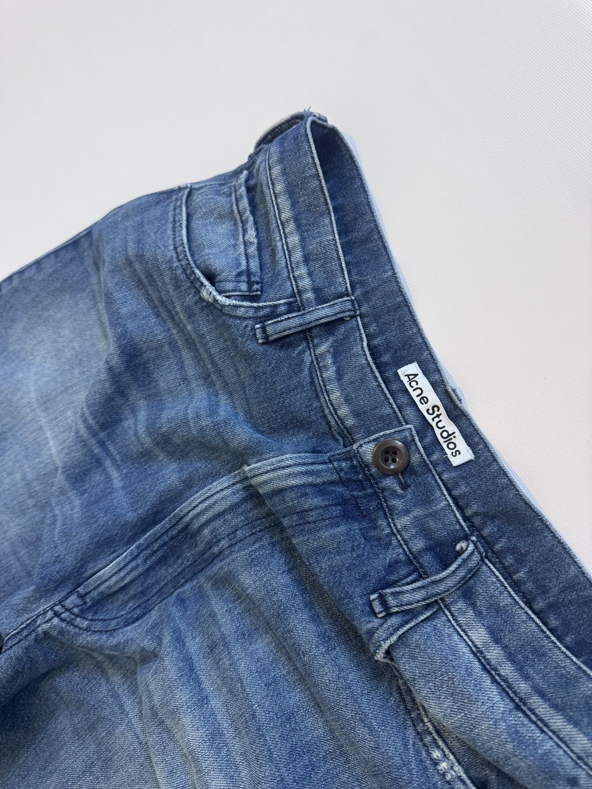 Acne Studios Acne Studios Blue Denim Jeans Side Zip Hem Size US 30 / EU 46 - 6 Thumbnail
