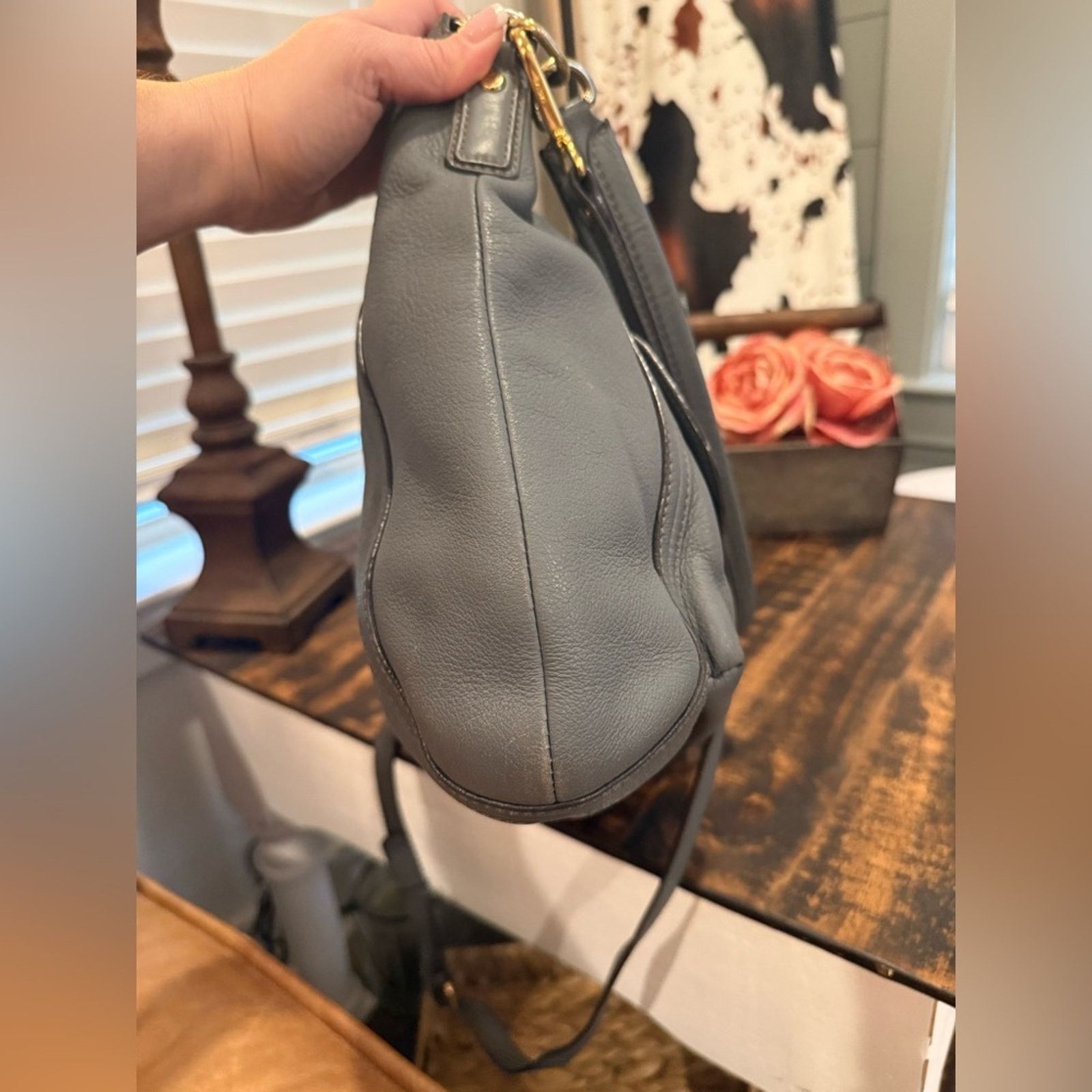 MCM MCM Chocolate gray Leather 2-Way Size ONE SIZE - 8 Thumbnail