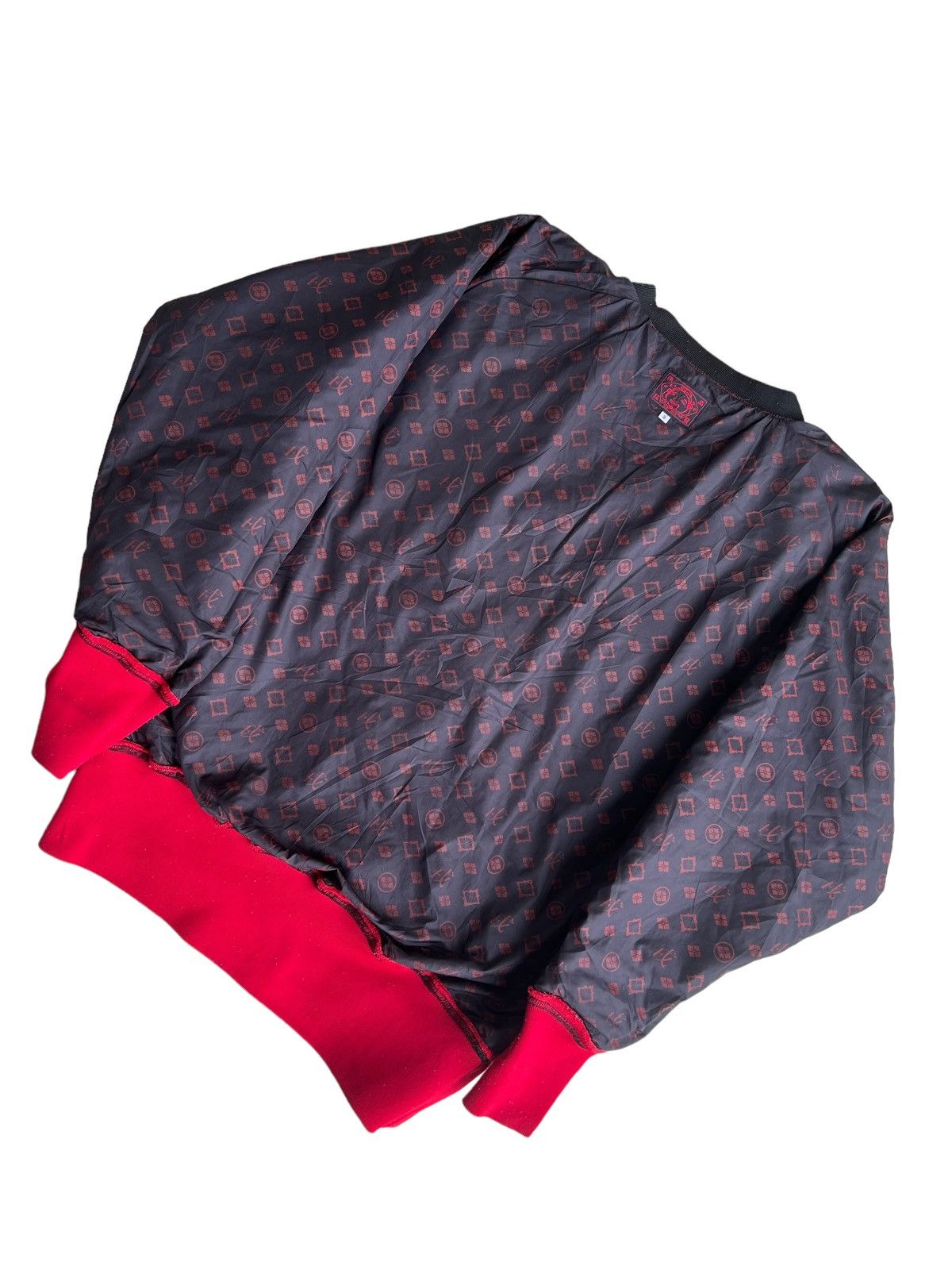 Evisu Y2K Evisu LV Monogram Jacquard Daicock Pocket Quilt Bomber Size US L / EU 52-54 / 3 - 2 Thumbnail