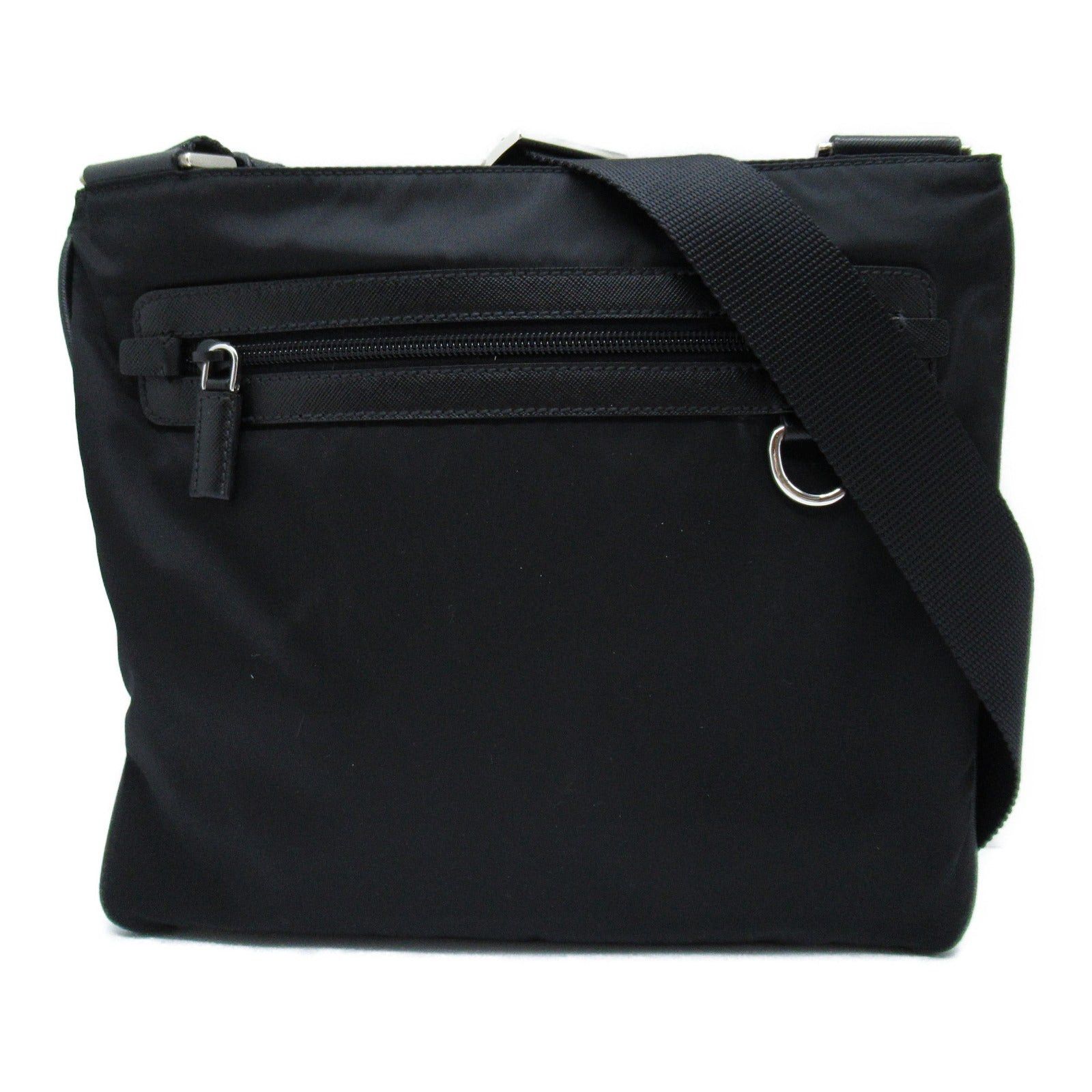 Prada Prada Shoulder Bag Nylon Black Size ONE SIZE - 1 Thumbnail