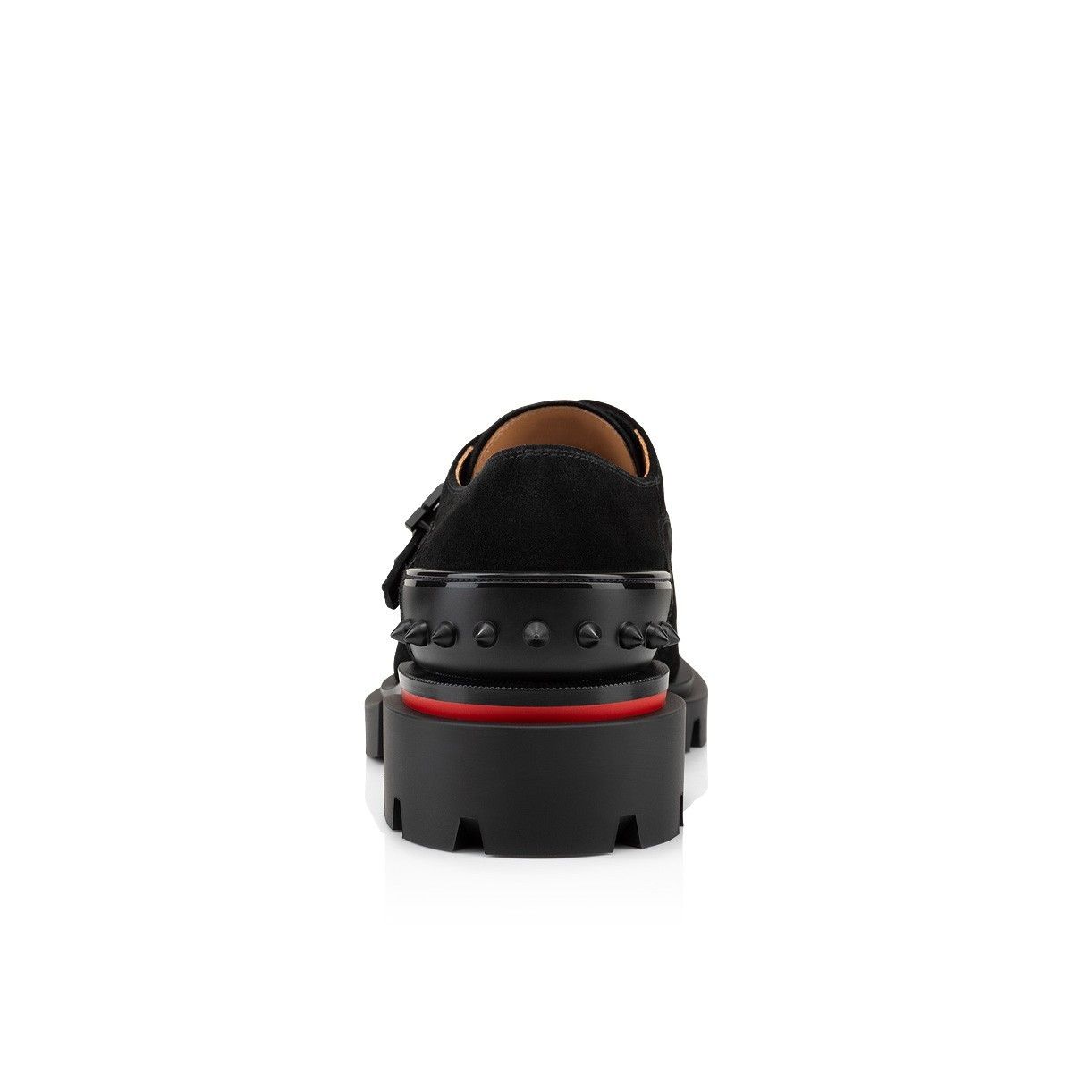 Christian Louboutin o1s1wg110924 Our Georges Flat Shoes in Black Size US 8 / EU 41 - 3 Thumbnail