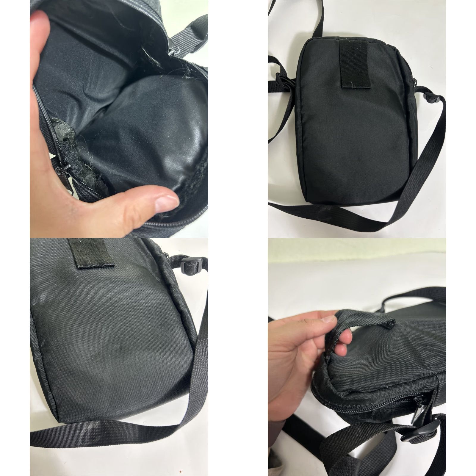 Eddie Bauer VINTAGE Eddie Bauer Crossbody Bag Small Women Gray Nylon 9x5x1 Crossbody Bag Gray Womens Small Retro 90s? Size ONE SIZE - 9 Thumbnail