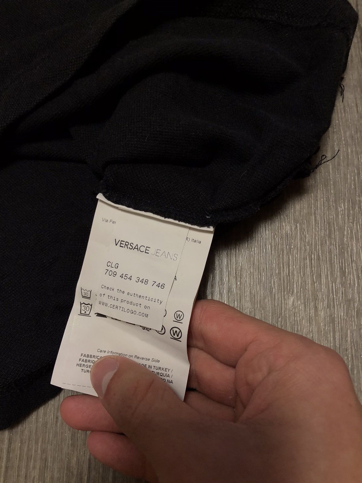 Versace × Versace Jeans Couture Versace Polo shirt Size US M / EU 48-50 / 2 - 9 Thumbnail