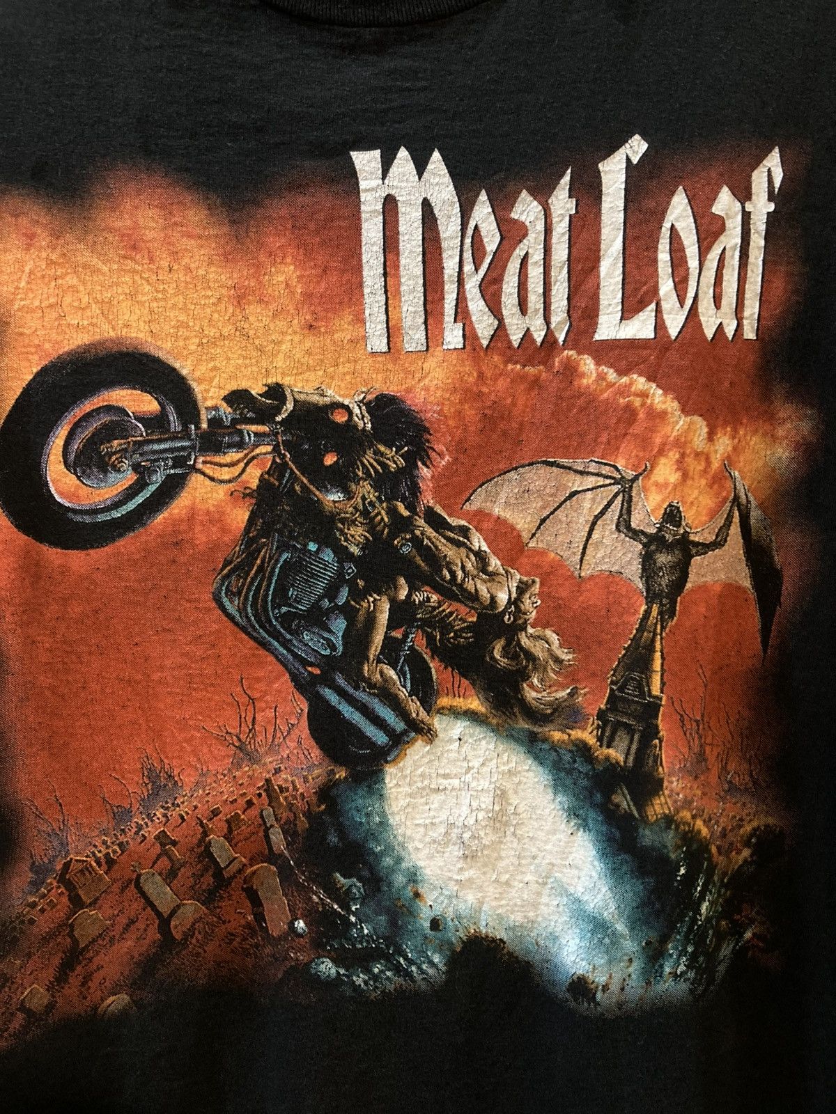 Band Tees Meat Loaf vintage tee 1995 Size US L / EU 52-54 / 3 - 2 Thumbnail