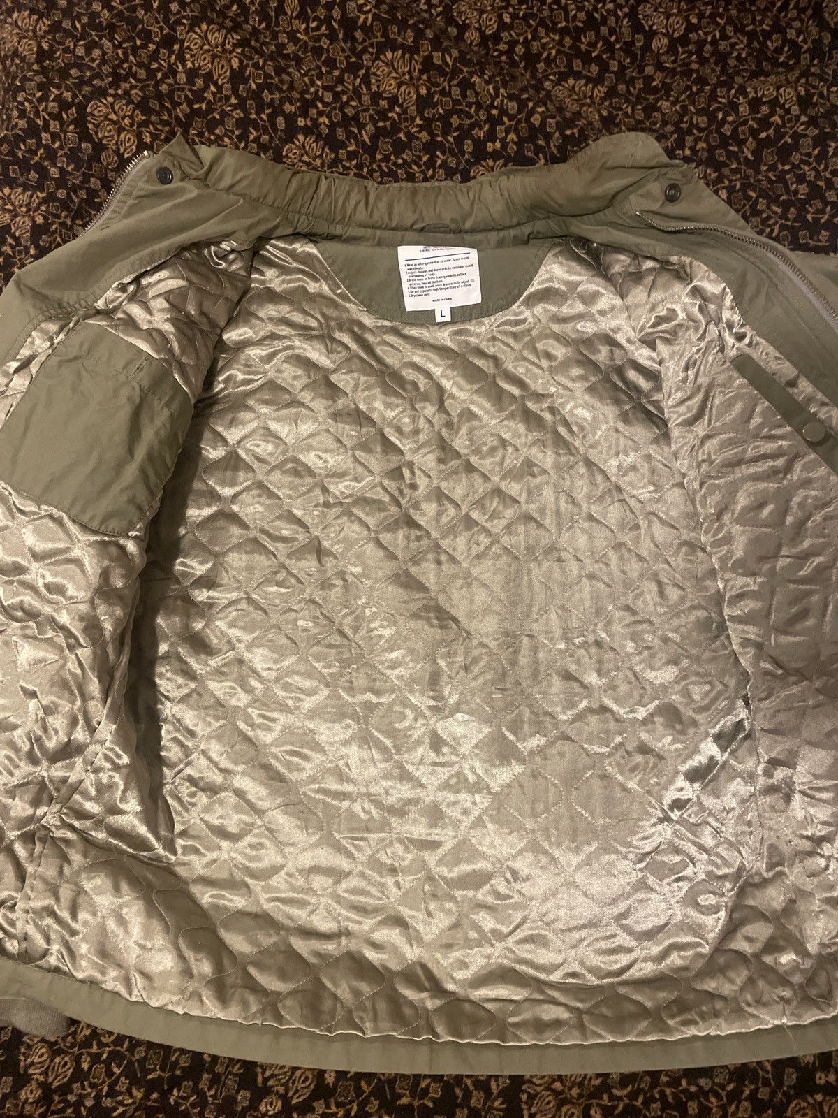 Supreme Supreme Vintage Water-Resistant Flight Jacket Olive Size US L / EU 52-54 / 3 - 3 Thumbnail