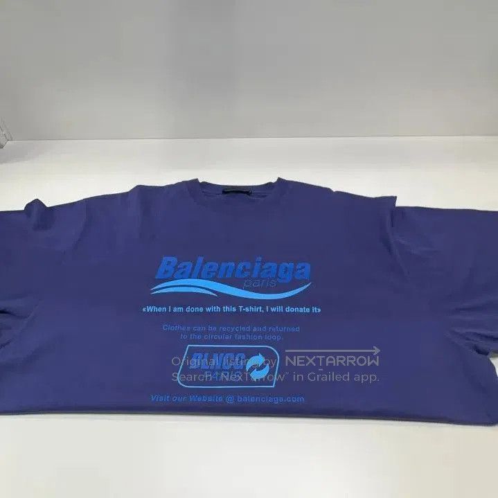 Balenciaga Balenciaga Vintage Letter Print Short Sleeve T. Size US XS / EU 42 / 0 - 6 Thumbnail