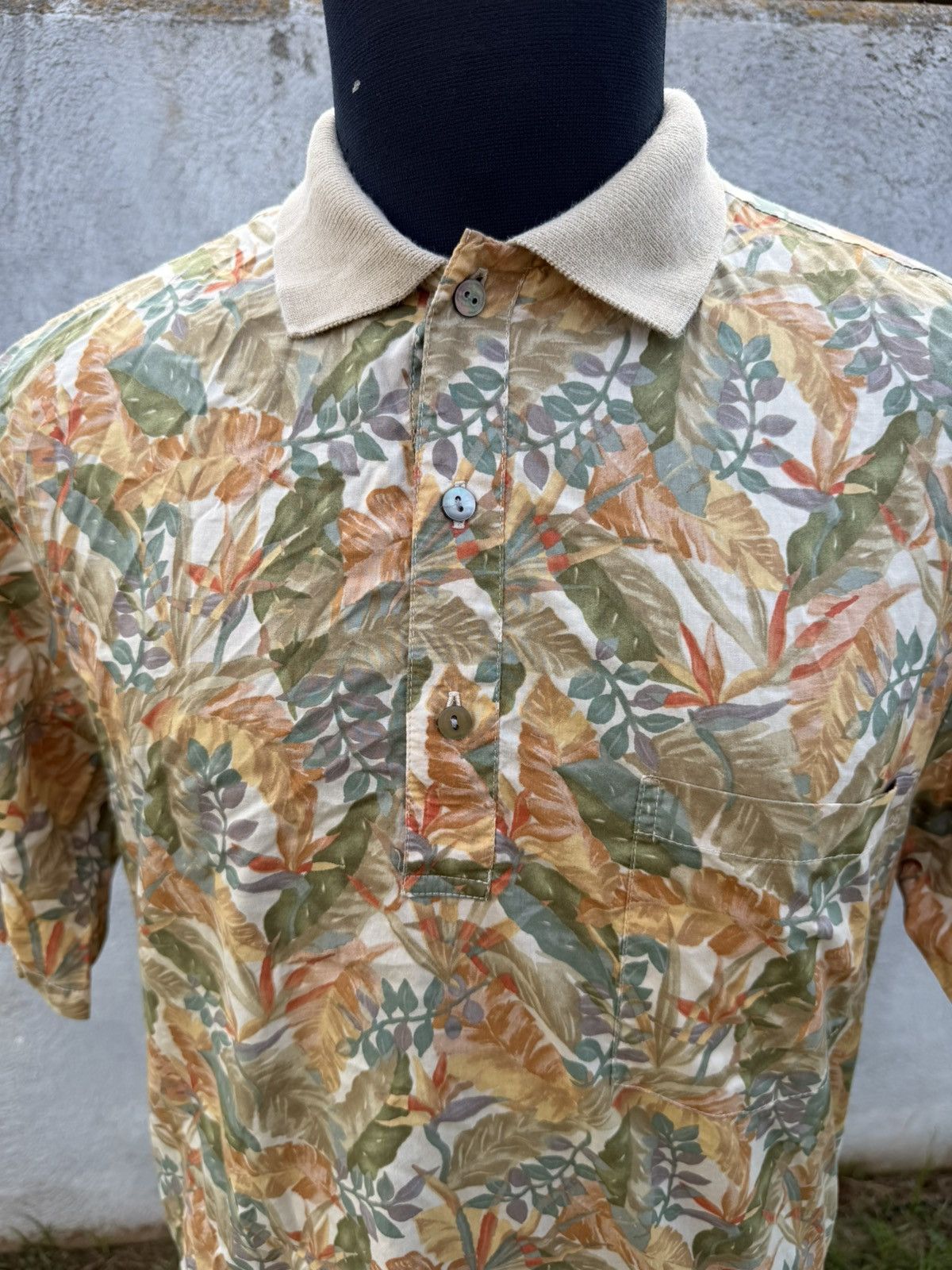 Tori Richard Tori Richard Hawaiian Polo Shirt Multicolored Men's Small Size US S / EU 44-46 / 1 - 3 Thumbnail