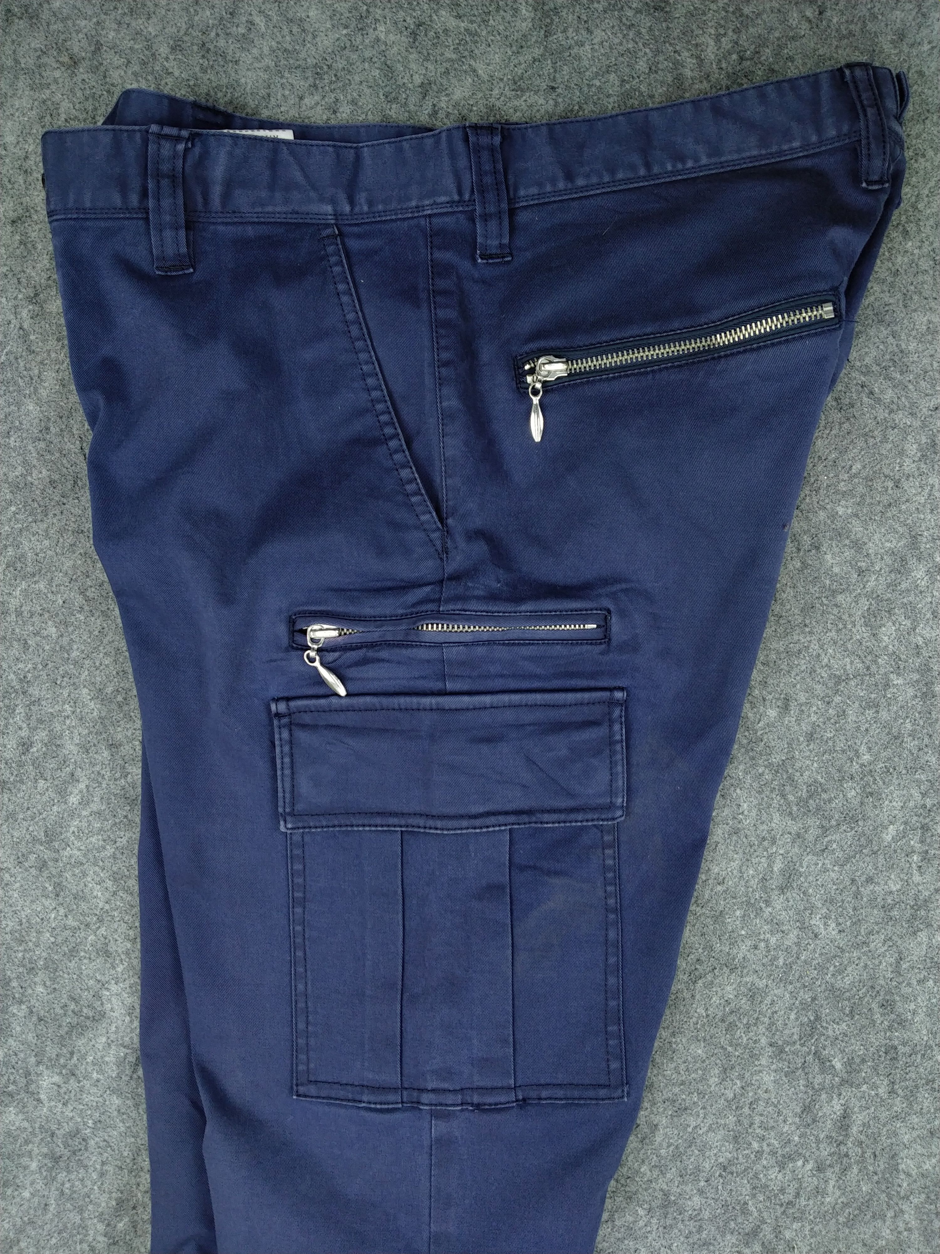 Japanese Brand Katharine Hamnett London Cargo Multi Pocket Pants -CP182 Size US 33 - 3 Thumbnail