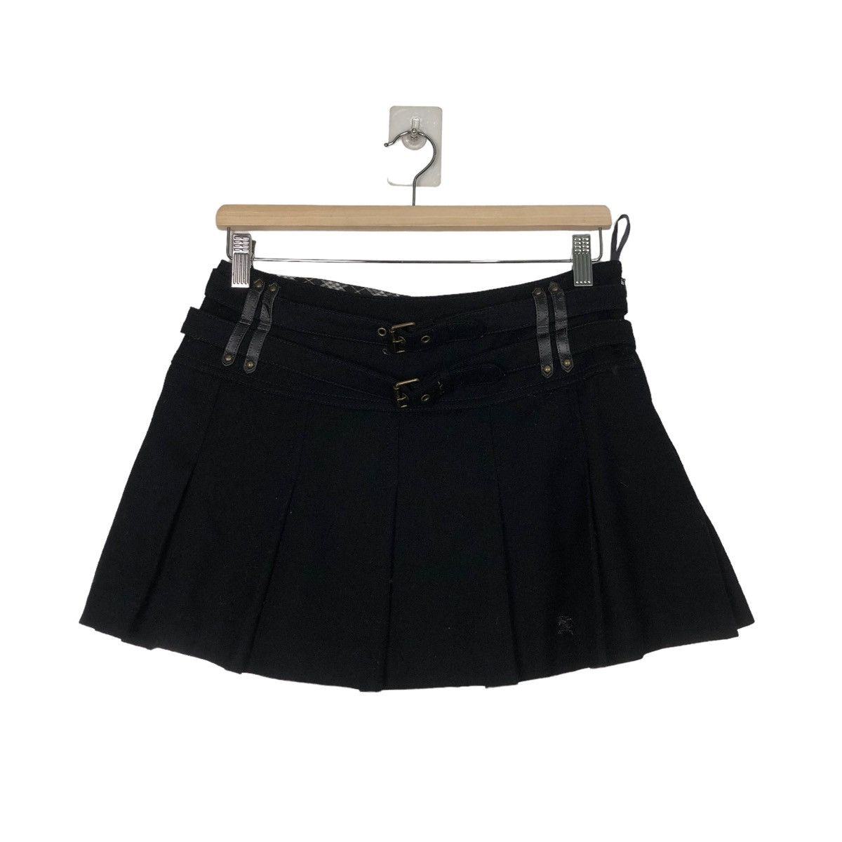 Burberry 💥90’s Vintage Burberry London Blue Label Skirt Nova Check Size 26" / US 2 / IT 38 - 1 Thumbnail