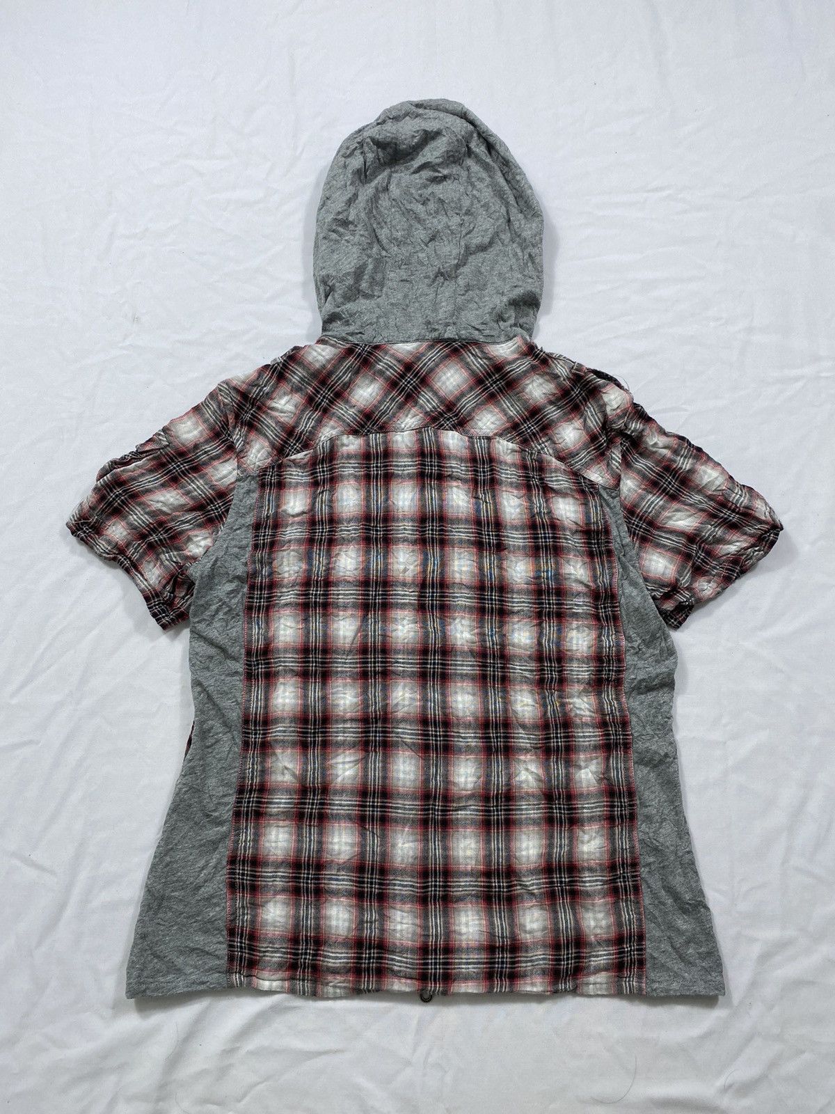 PPFM 2000s PPFM Zipper Flannel hoodie Size US M / EU 48-50 / 2 - 2 Thumbnail