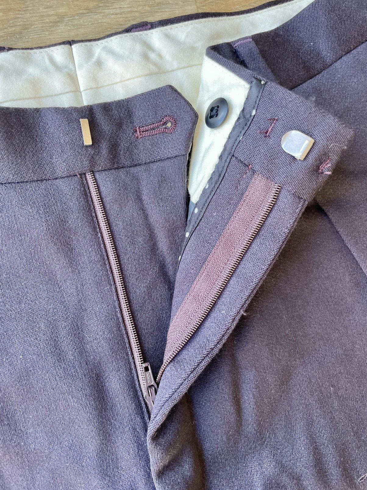 Paul Smith Paul Smith Mainline Japan ARCHIVE Cycling Wool Pants W34 Size 34S - 6 Thumbnail