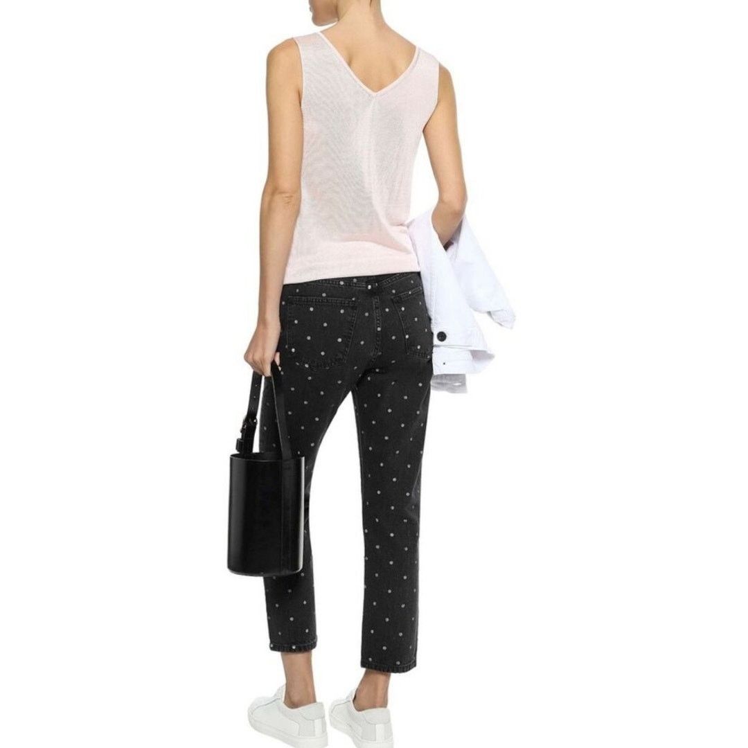 Current/Elliot Current/Elliott The Vintage Crop Slim Denim Jeans Women 28 Size 28" / US 6 / IT 42 - 2 Thumbnail