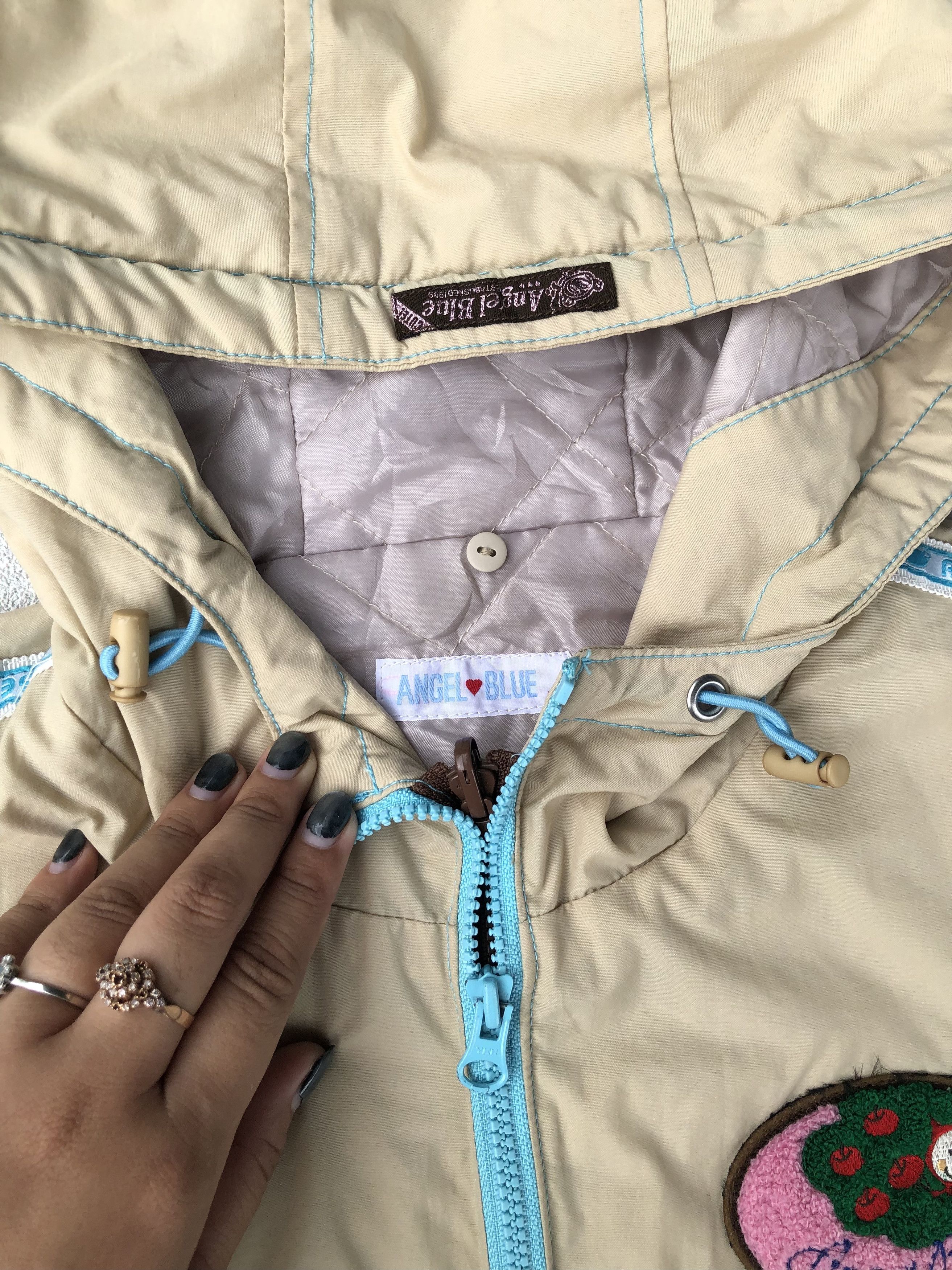 Angel Blue × Japanese Brand Vintage Angel Blue Embroidered Jacket Size US L / EU 52-54 / 3 - 4 Thumbnail