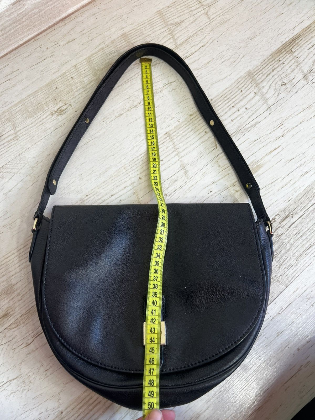 Mulberry Mulberry Tessie Black Leather Crossbody Bag Size ONE SIZE - 15 Thumbnail