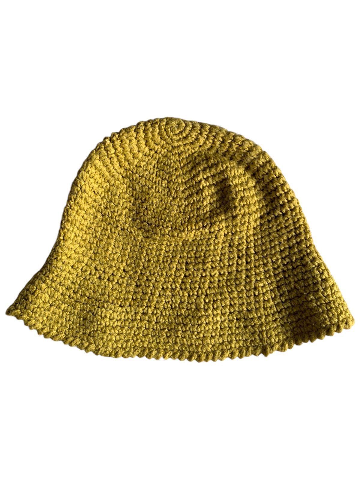 Japanese Brand × Kapital × Vintage Hippies style Knitted Crochet Bucket Hats Size ONE SIZE - 7 Thumbnail