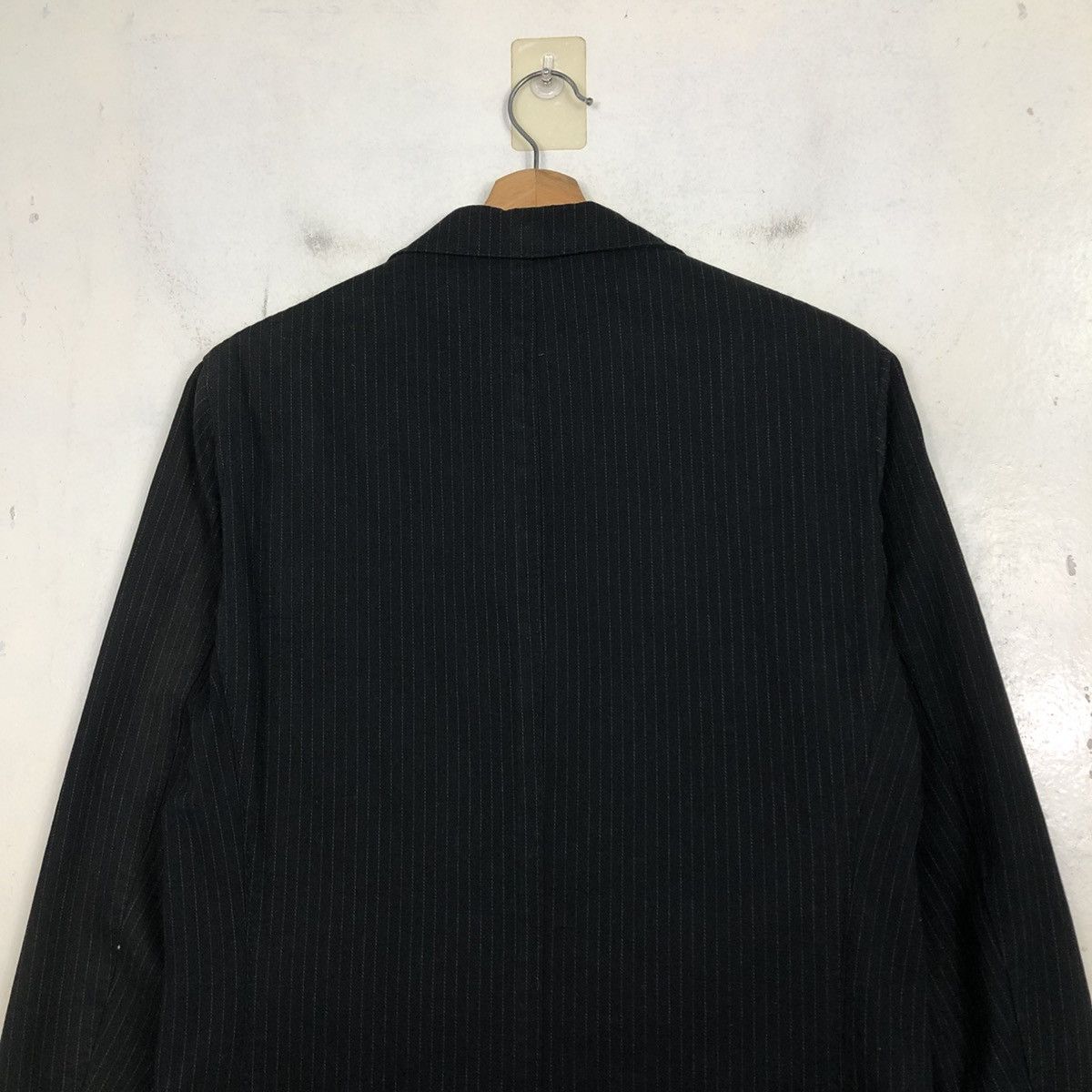 Issey Miyake 💥VINTAGE HICKORY CHORE JACKET SABI SABI STRIPED Size 46R - 11 Thumbnail