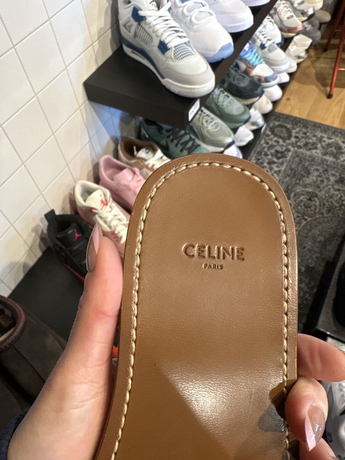 Celine Celine Slides Brown Clean OG Size 39 Size US 9 / IT 39 - 5 Thumbnail