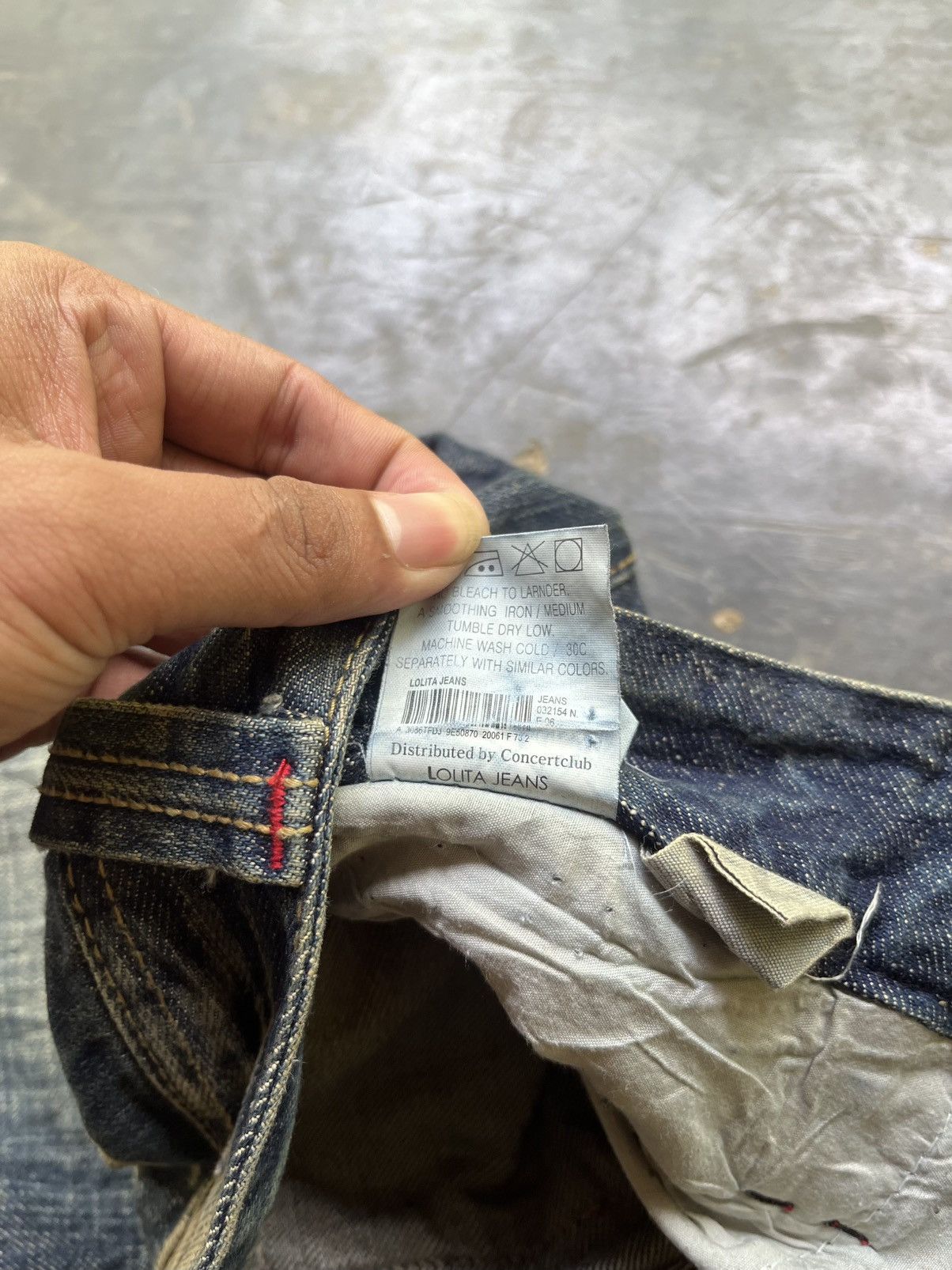 14th Addiction 💀Y2k Washet Lolita Flared Jeans💀 Size 28" / US 6 / IT 42 - 15 Thumbnail
