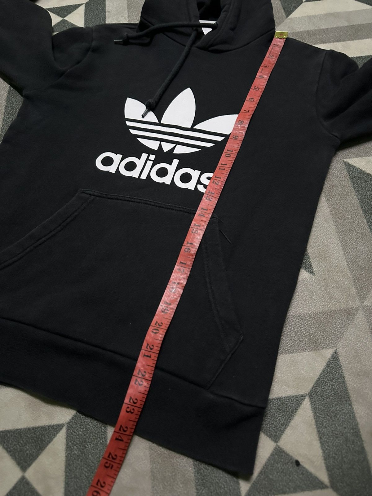 Adidas Adidas Originals Trefoil hoodie in black Size US XS / EU 42 / 0 - 8 Thumbnail