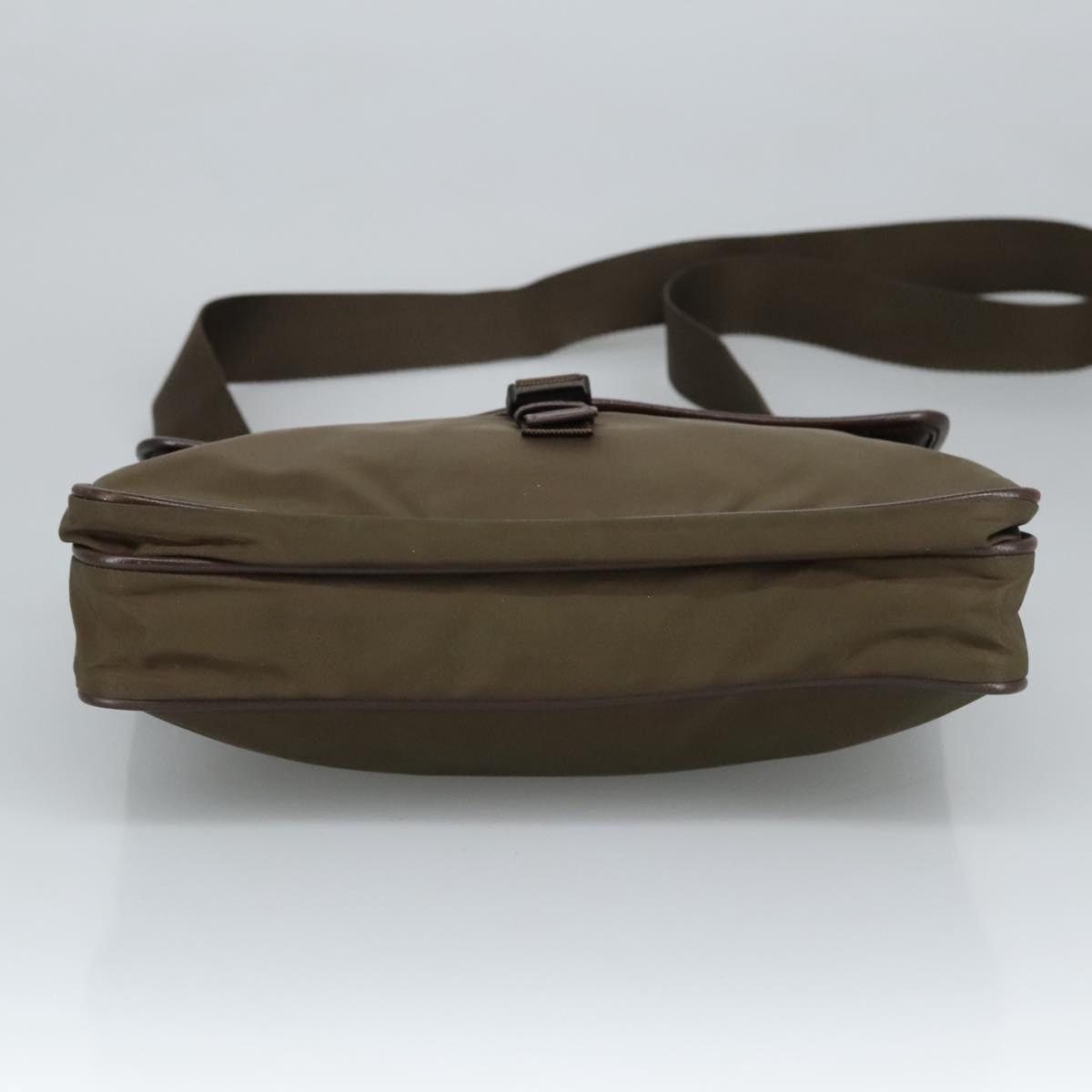 Prada PRADA Shoulder Bag Nylon Khaki Brown Silver Size ONE SIZE - 9 Thumbnail