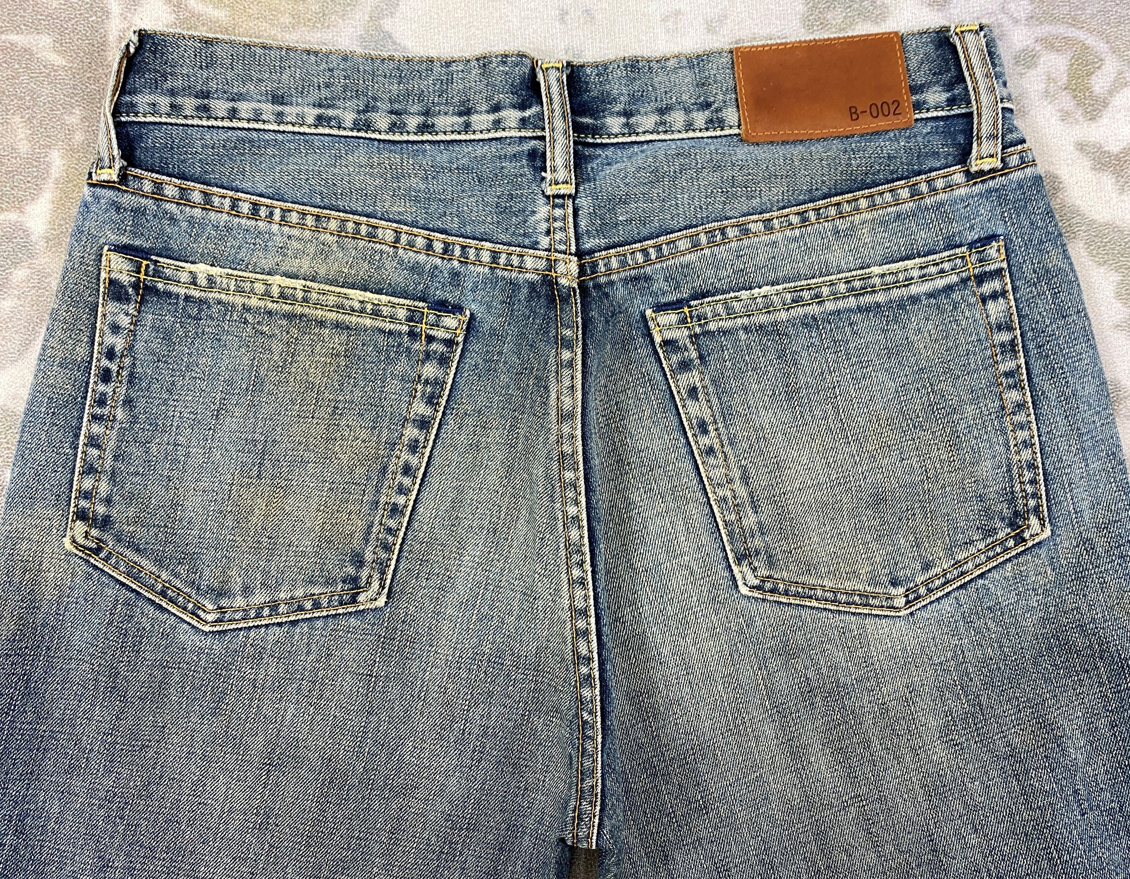 Japanese Brand Uniqlo Distressed Denim 32x33.5 -JN063 Size US 32 / EU 48 - 4 Thumbnail