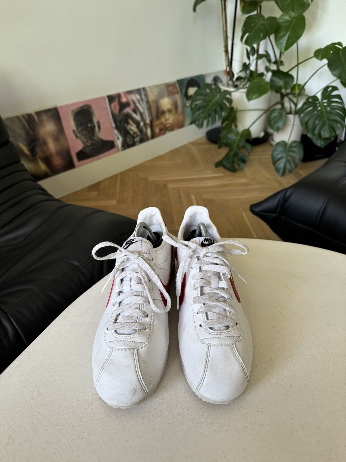Nike Nike Cortez Basic “Forrest Gump” Leather Low Sneakers Hype Size US 8.5 / EU 41-42 - 3 Thumbnail