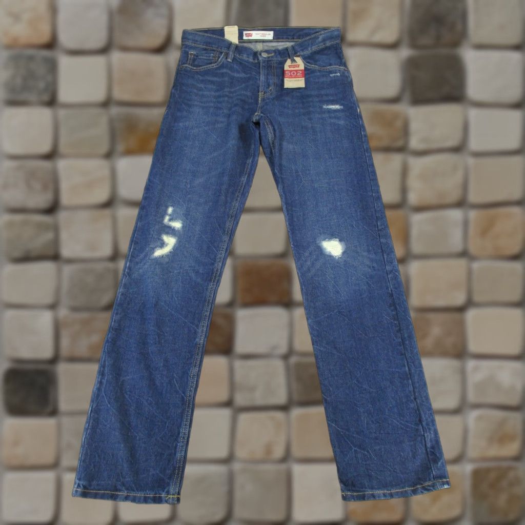 Levi's VINTAGE Levis 502 Jeans Womens 20 Dark Wash Denim Regular Taper NEW Size 42" / US 20 - 1 Thumbnail