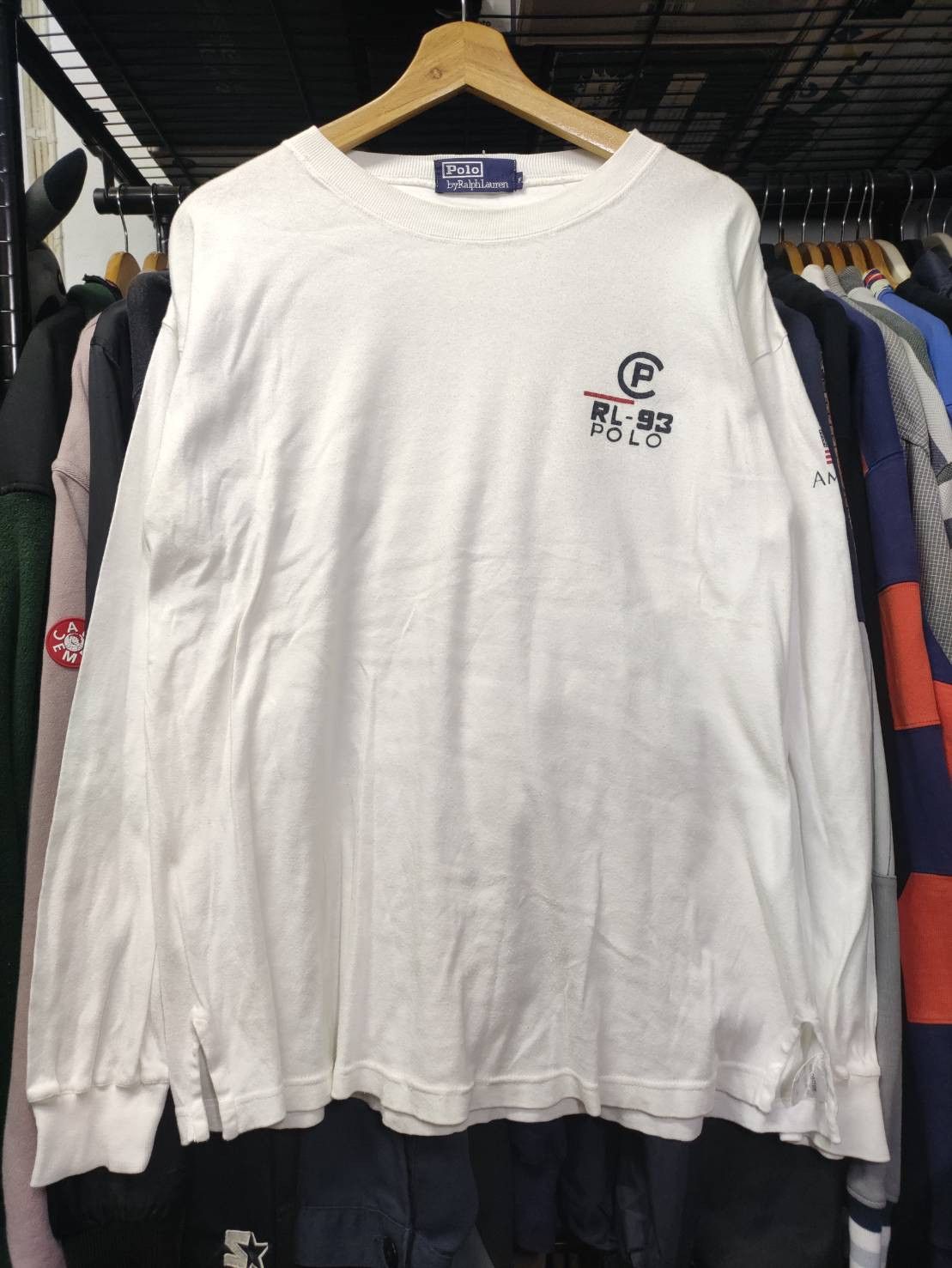 Polo Ralph Lauren Vtg 90's Polo Ralph Lauren CPRL 93 Americas Cup A3 L/S Size US L / EU 52-54 / 3 - 3 Thumbnail