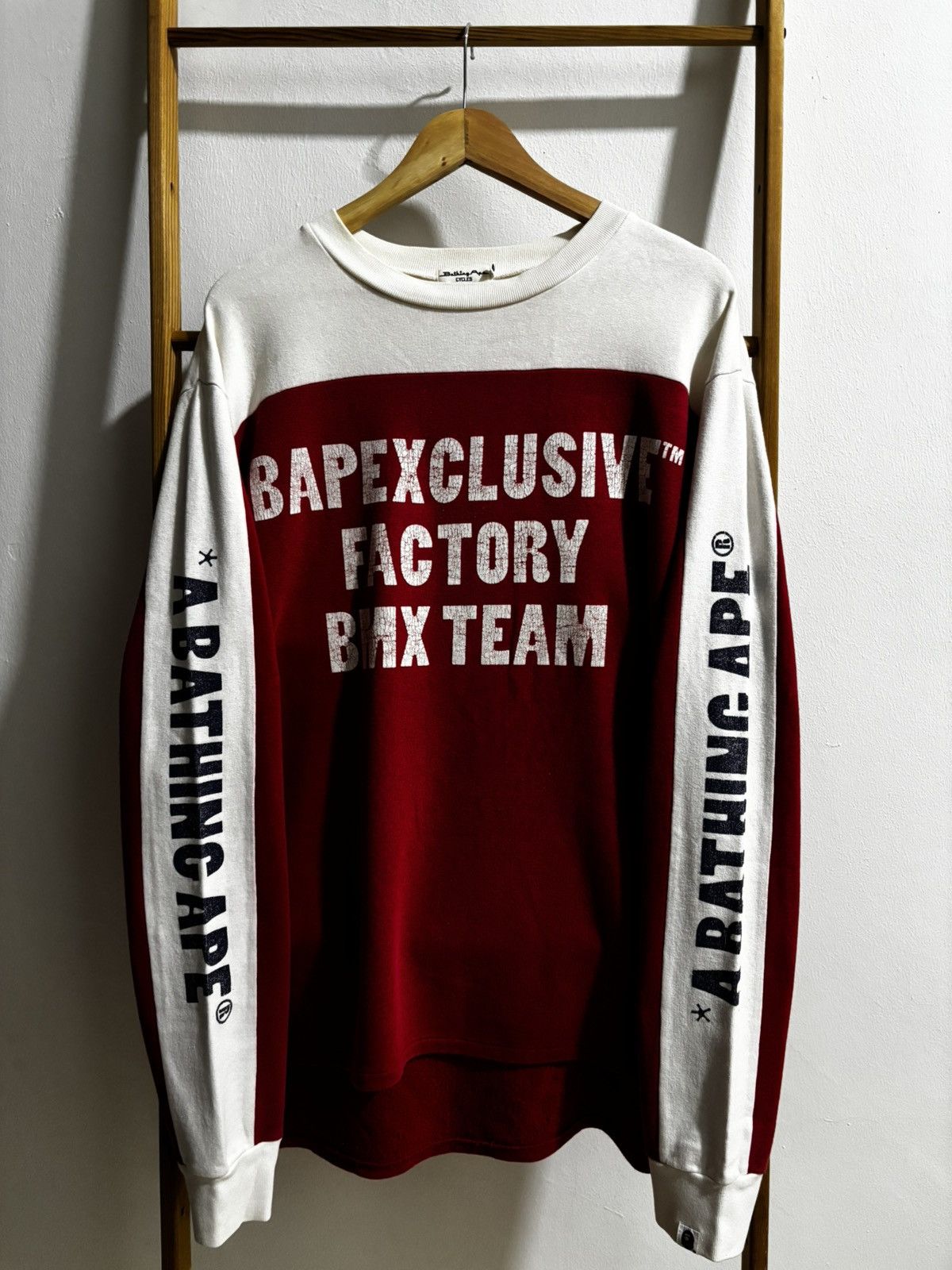 Bape Bape by Bathing Ape Factory BMX Team Sweatshirt Size US L / EU 52-54 / 3 - 2 Thumbnail