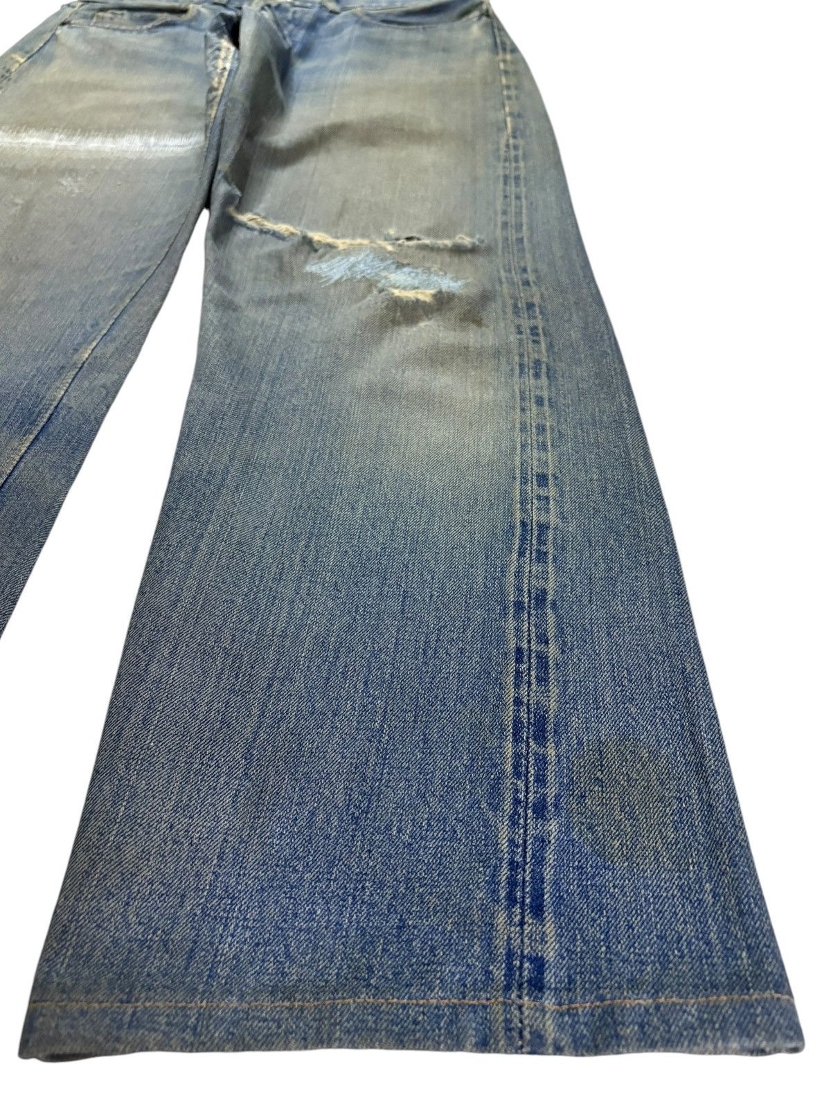Levi's SICK VINTAGE 60s Levis 501 Big E Selvedge Jeans Button 16 Size US 33 - 9 Thumbnail