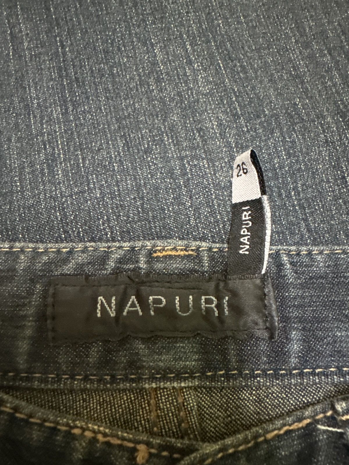 Hysteric Glamour Flared Napuri Reconstructed Reworked jeans Size 25" / US 0 / IT 36 - 12 Thumbnail