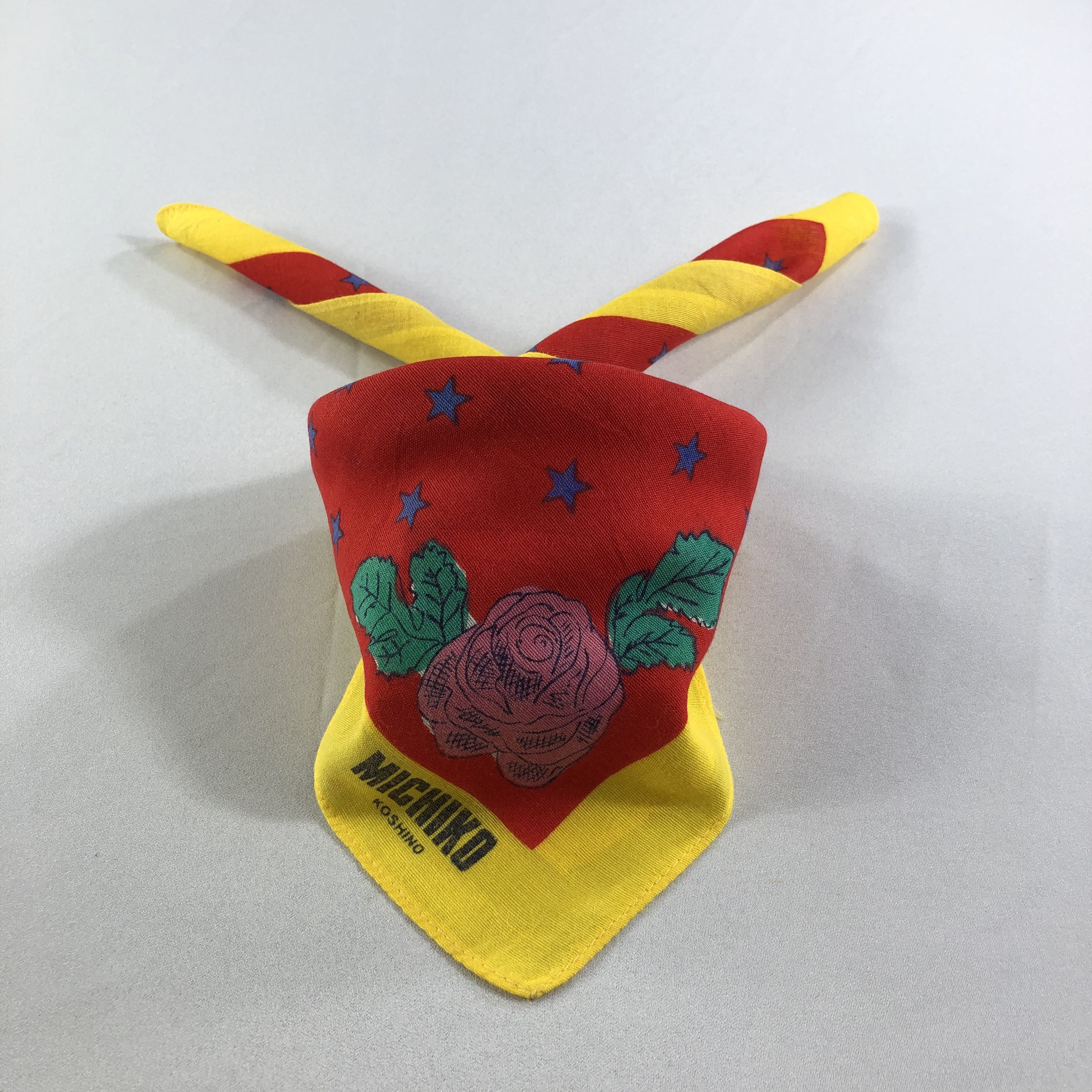 Michiko Koshino Michiko Koshino Handkerchief Neckerchief Bandana H2152 Size ONE SIZE - 2 Thumbnail