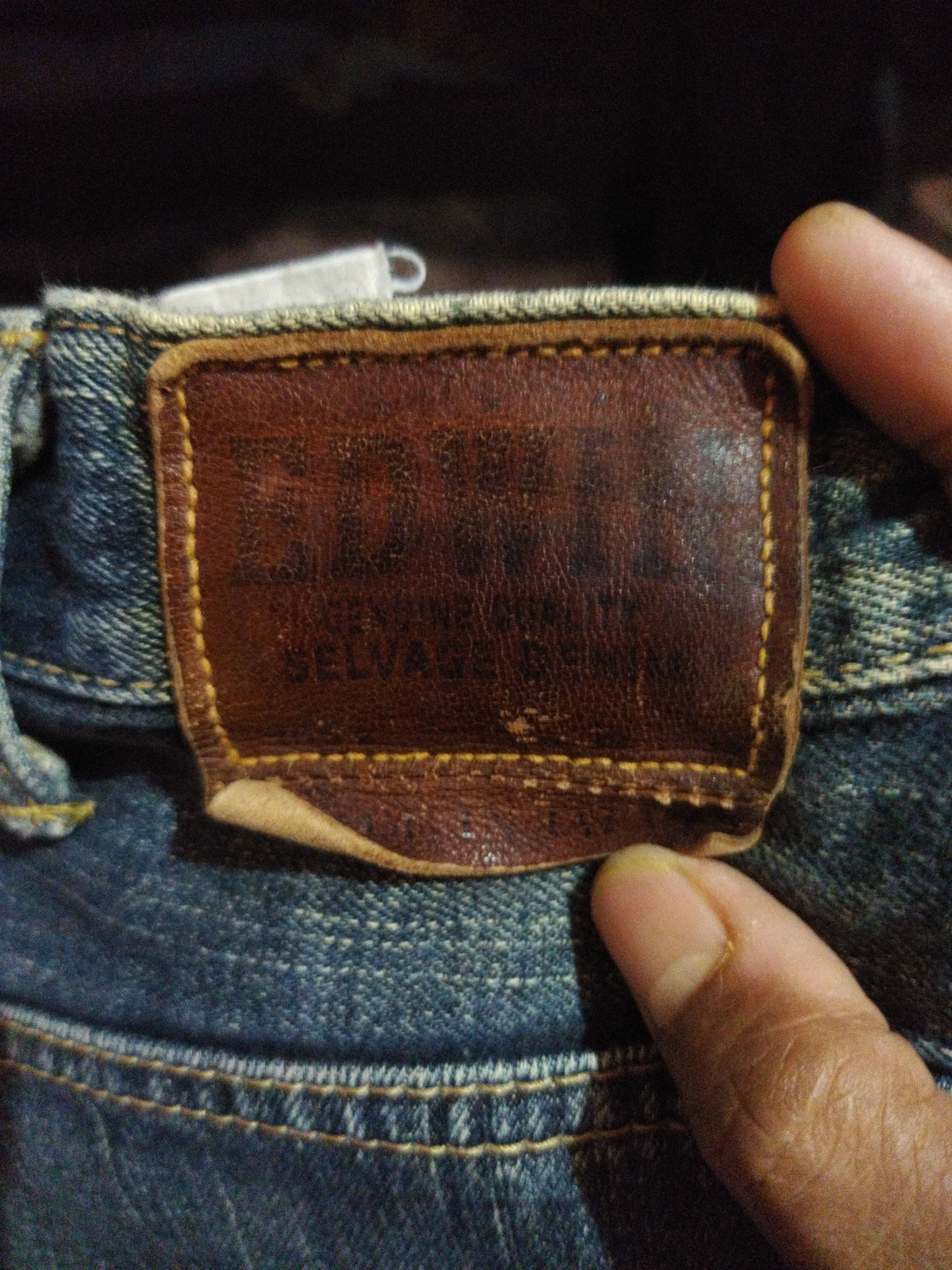 Edwin × Vintage VINTAGE EDWIN DISTRESSED FADED BLUE JEANS PANTS Size US 42 / EU 58 - 11 Thumbnail