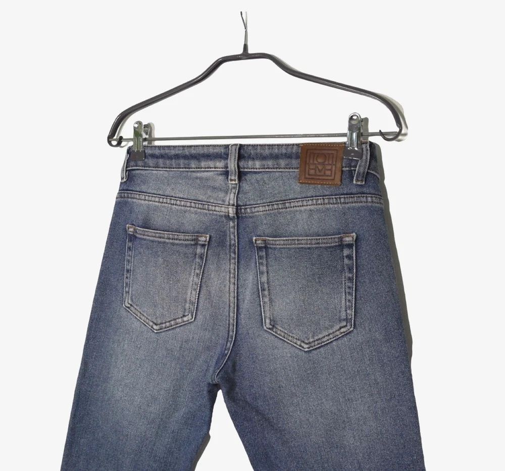 Toteme Toteme Denim Straight Pants Womens Sz 26 Size 26" / US 2 / IT 38 - 4 Thumbnail