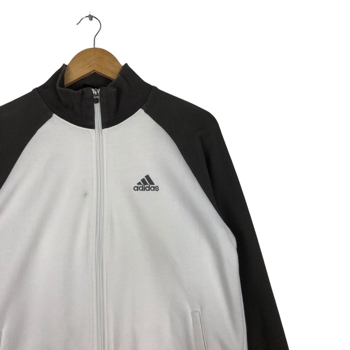 Adidas × Vintage Adidas 90s Long Sleeve Three Stripe Vintage Sweater Size US S / EU 44-46 / 1 - 5 Thumbnail