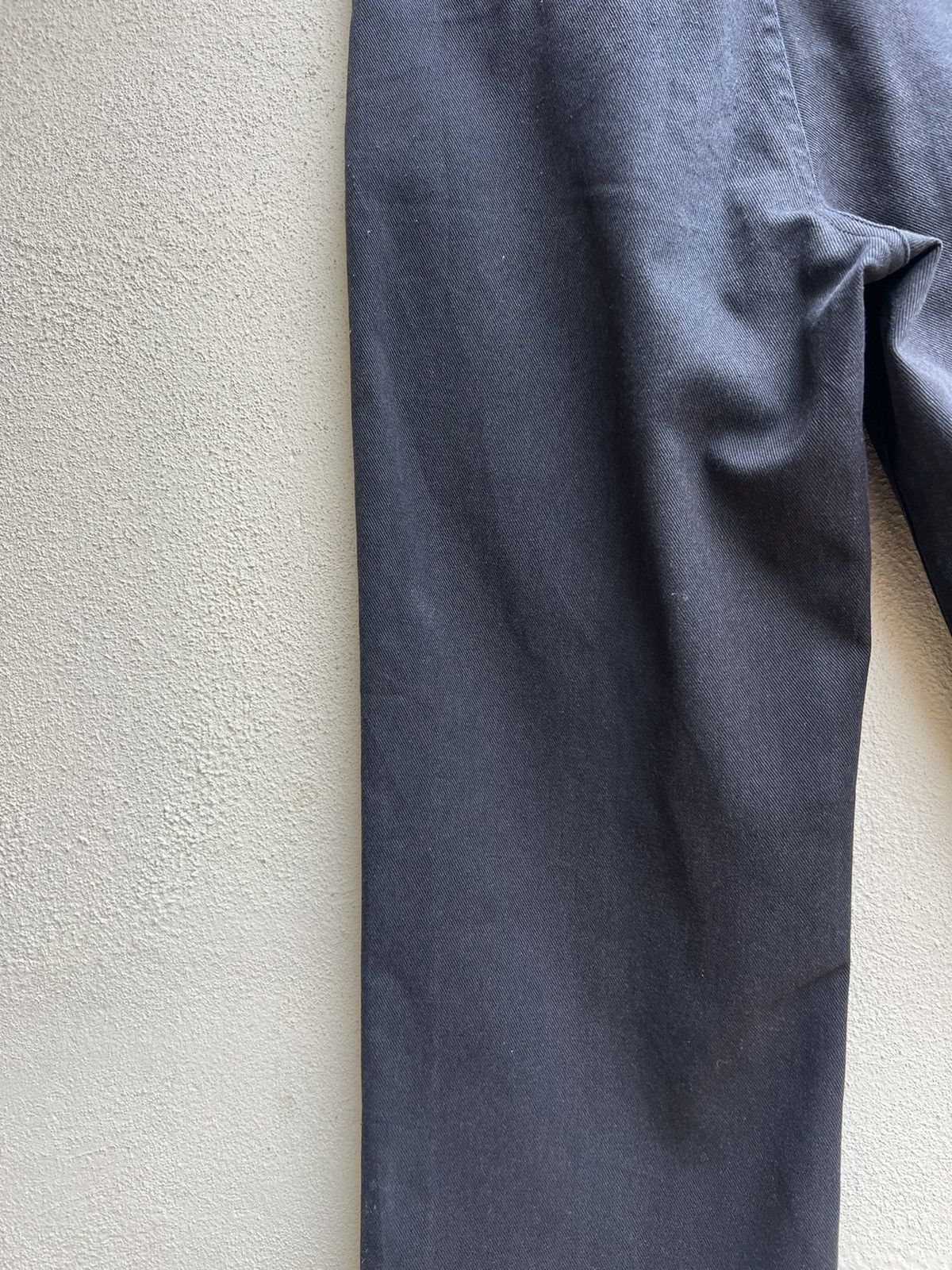 Ben Davis Vintage 90s Ben Davis Fade Black Baggy Trouser Pant Size US 29 - 16 Thumbnail