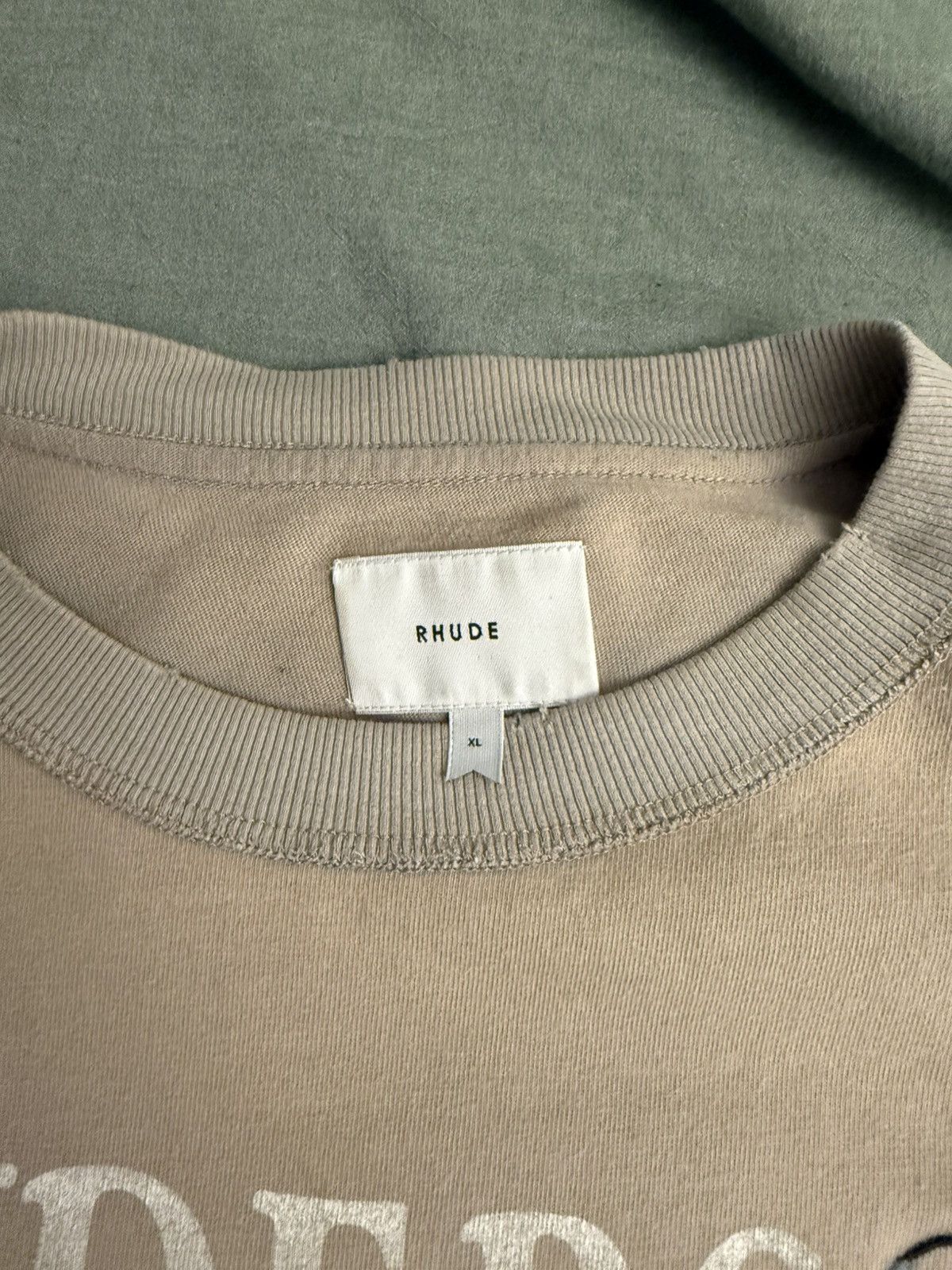 Rhude Rhude Bowl Logo Tee Size US XL / EU 56 / 4 - 2 Thumbnail