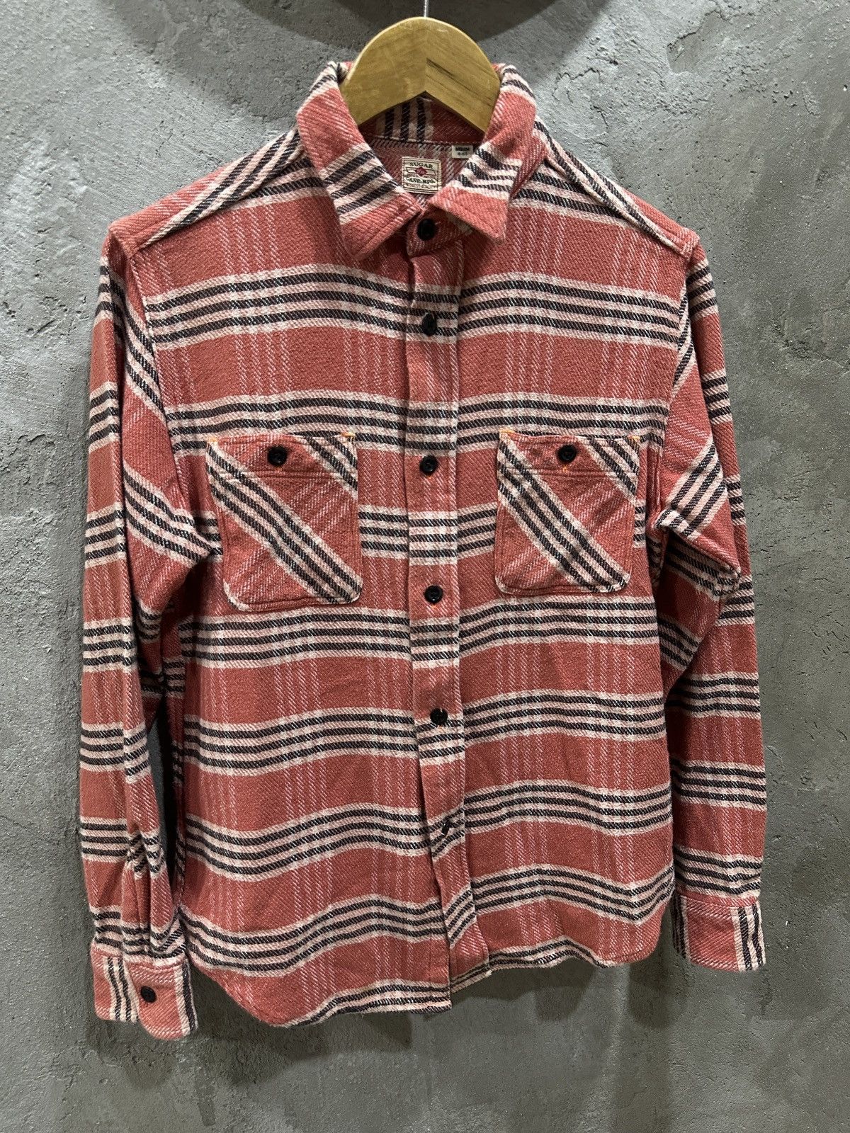 Sugar Cane Sugar Cane By Toyo Entrprise Flannel Checked Button Up Shirt Size US M / EU 48-50 / 2 - 3 Thumbnail