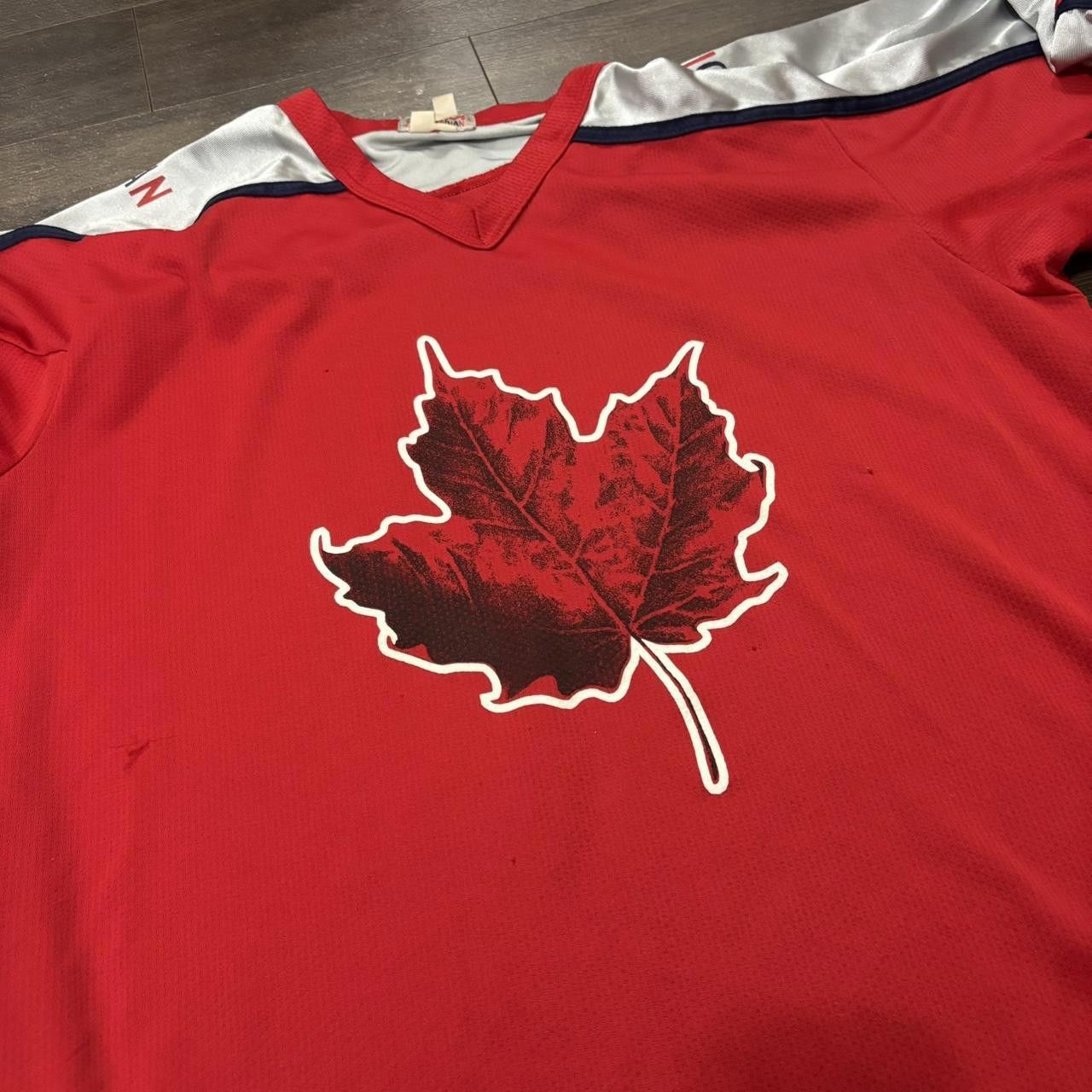 Designer Vintage molson Canadian I am Canadian leaf hockey jersey XL Size US XL / EU 56 / 4 - 4 Thumbnail