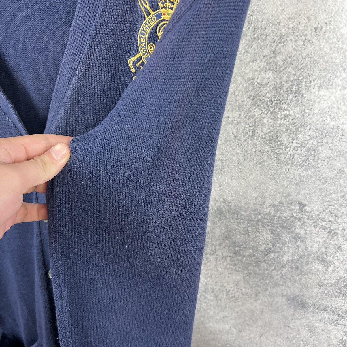Ralph Lauren Sport Ralph Lauren Sport Vintage Cardigan Size L / US 10 / IT 46 - 6 Thumbnail