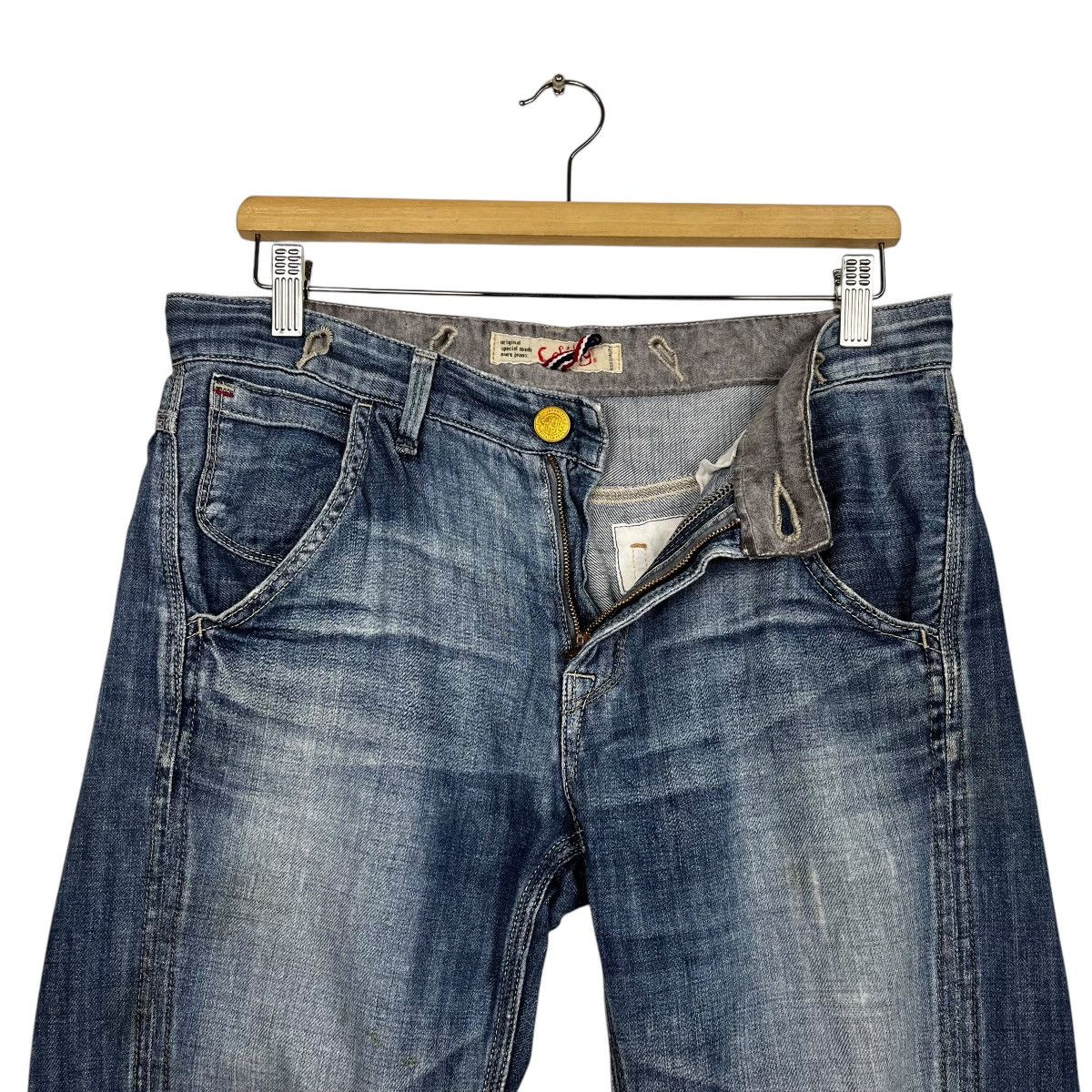 Japanese Brand Vintage Caffety Jeans Denim Size 32" / US 10 / IT 46 - 14 Thumbnail