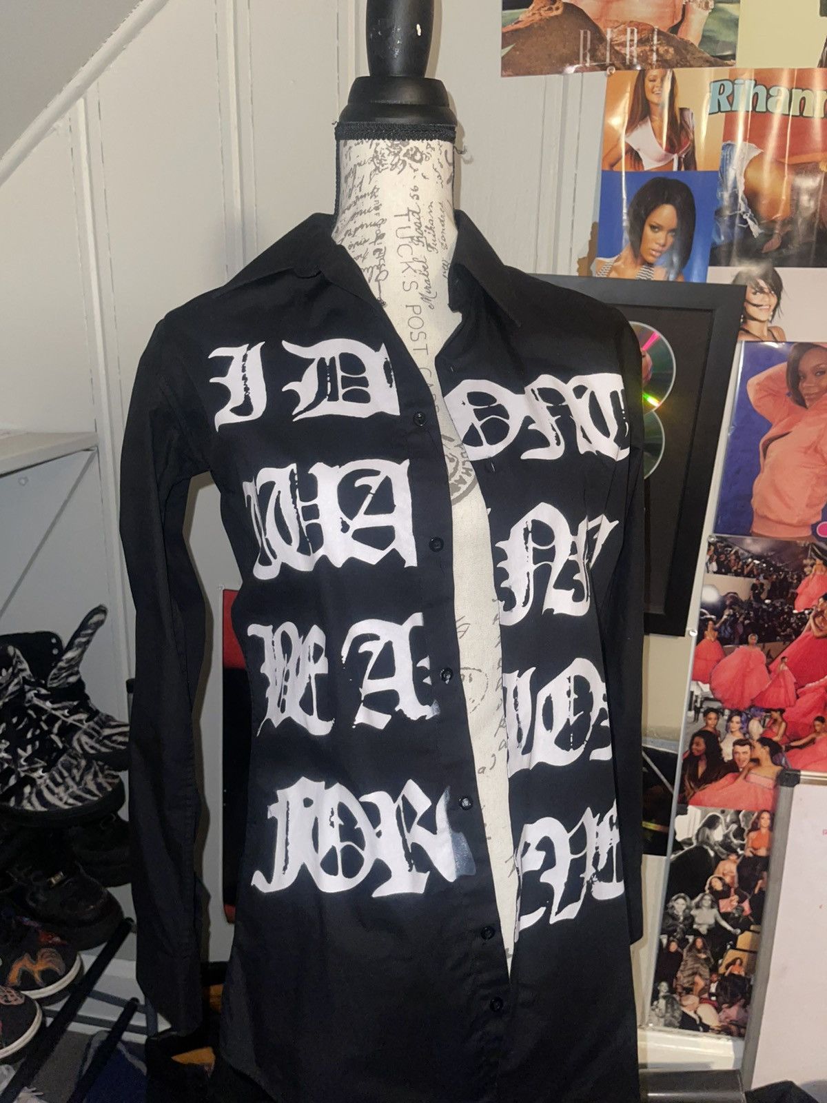 Destroy Lonely Old destroy lonely alone forever button up Size US S / EU 44-46 / 1 - 2 Thumbnail