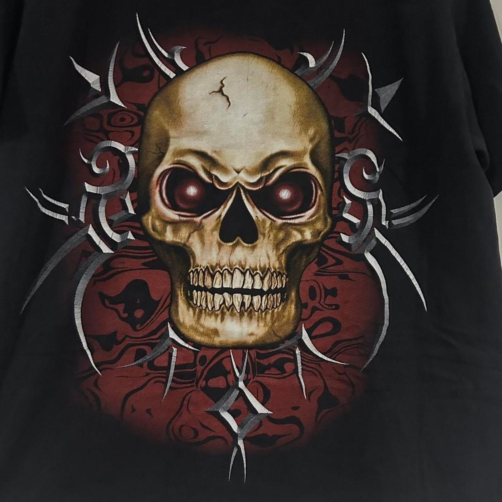 Other Y2K Heavy Metal Skull Tee Shirt Size US M / EU 48-50 / 2 - 3 Thumbnail