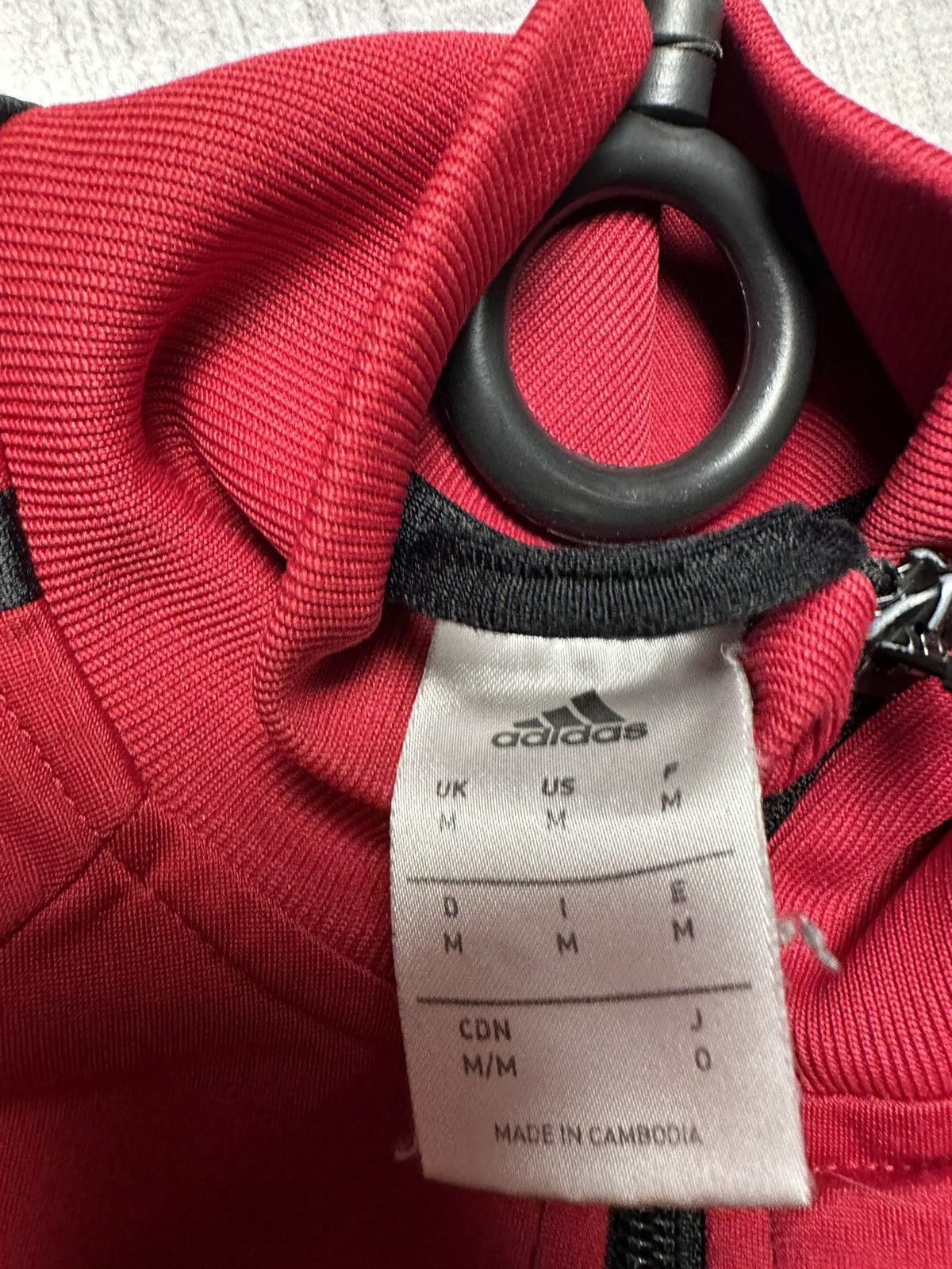 Vintage Vintage adidas AC Milan soccer track jacket size M Size US M / EU 48-50 / 2 - 4 Thumbnail