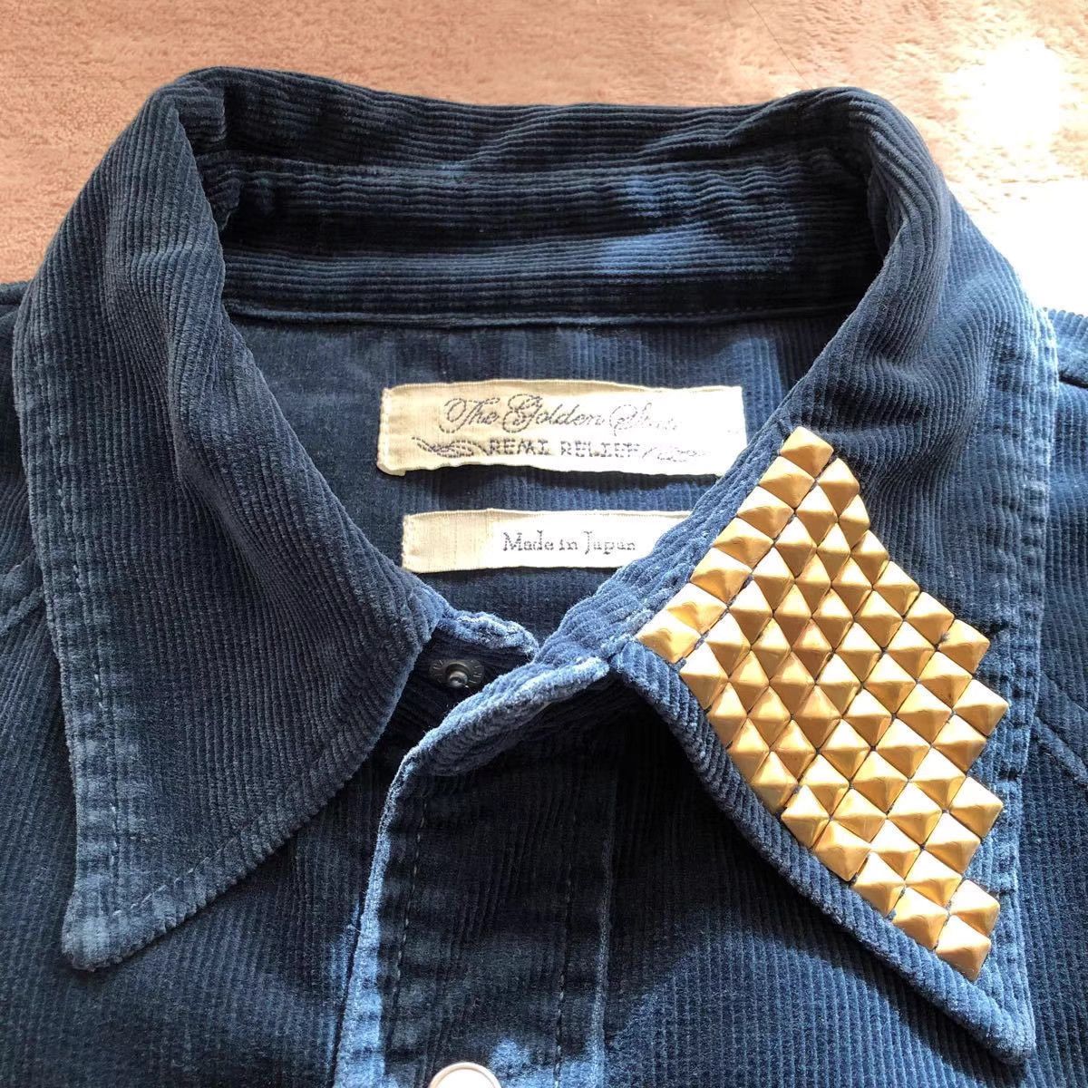 Remi Relief remi relief indigo corduroy shirt K11 Size US XL / EU 56 / 4 - 2 Thumbnail