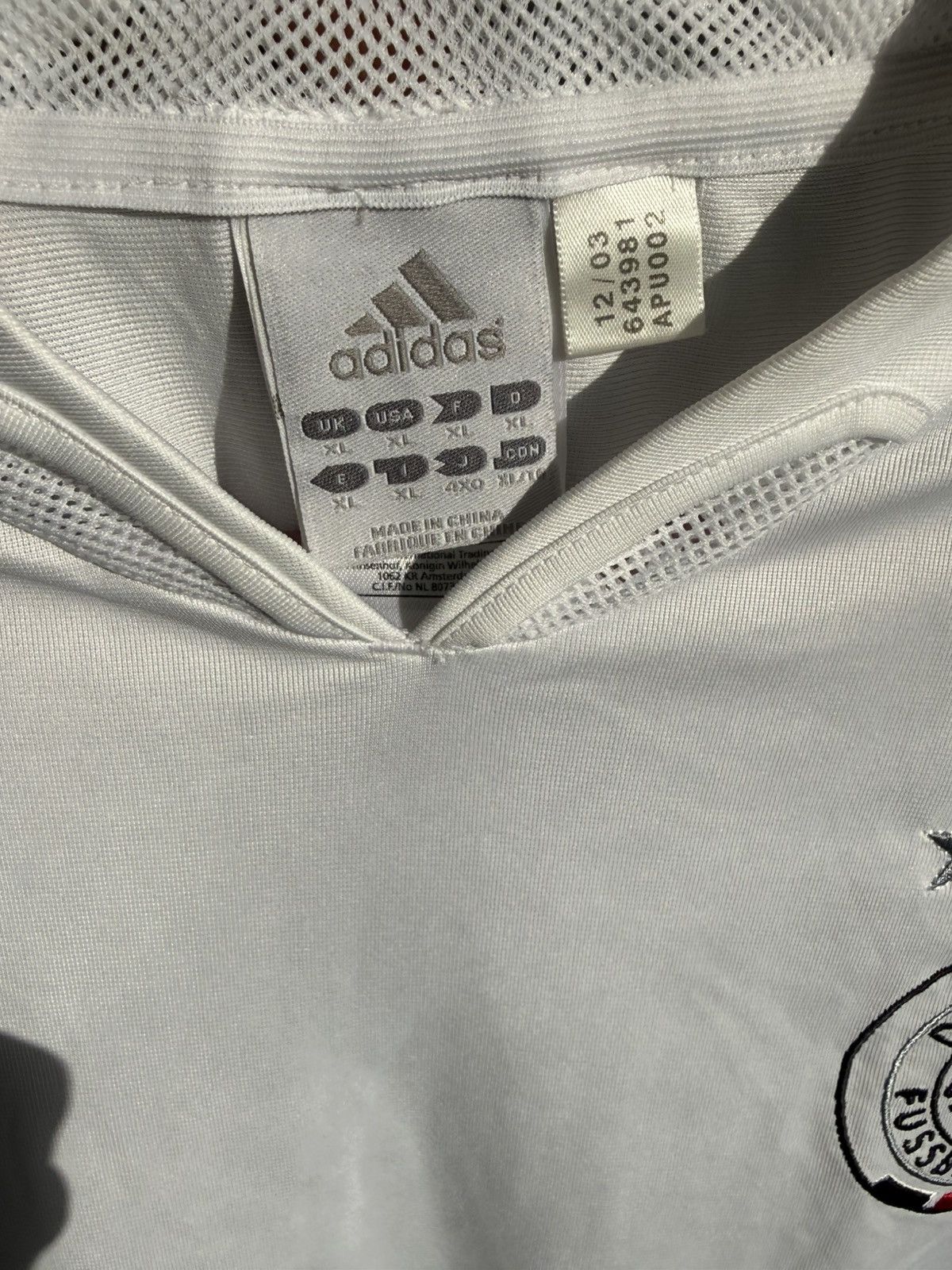 Adidas Vintage Adidas Germany 2004 Euro Home Soccer Jersey Size US XL / EU 56 / 4 - 4 Thumbnail