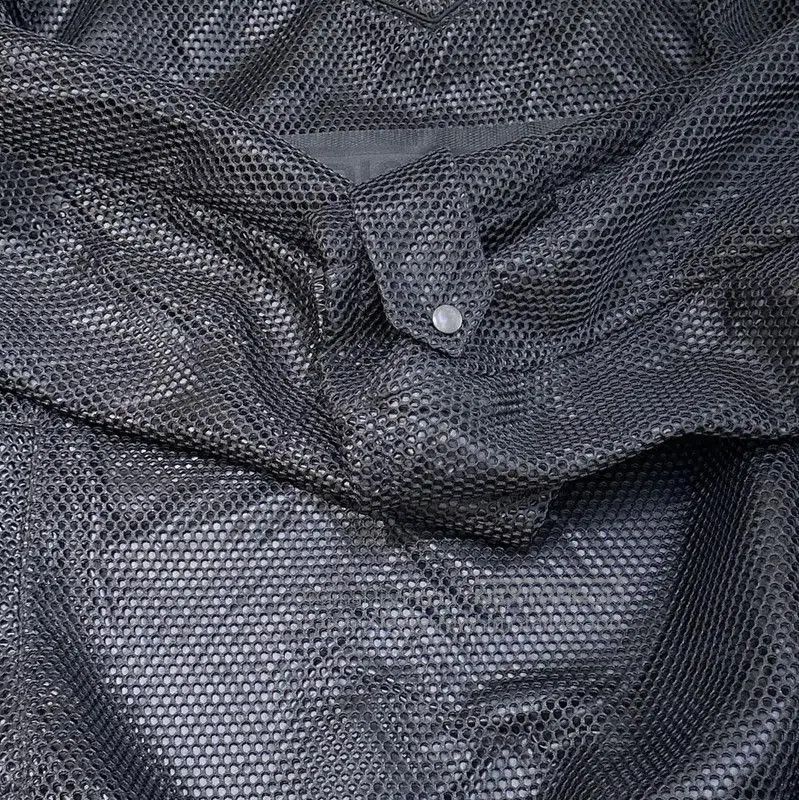 Dior Dior Black Mesh Long Trench Coat for Women . Size S / US 4 / IT 40 - 6 Thumbnail