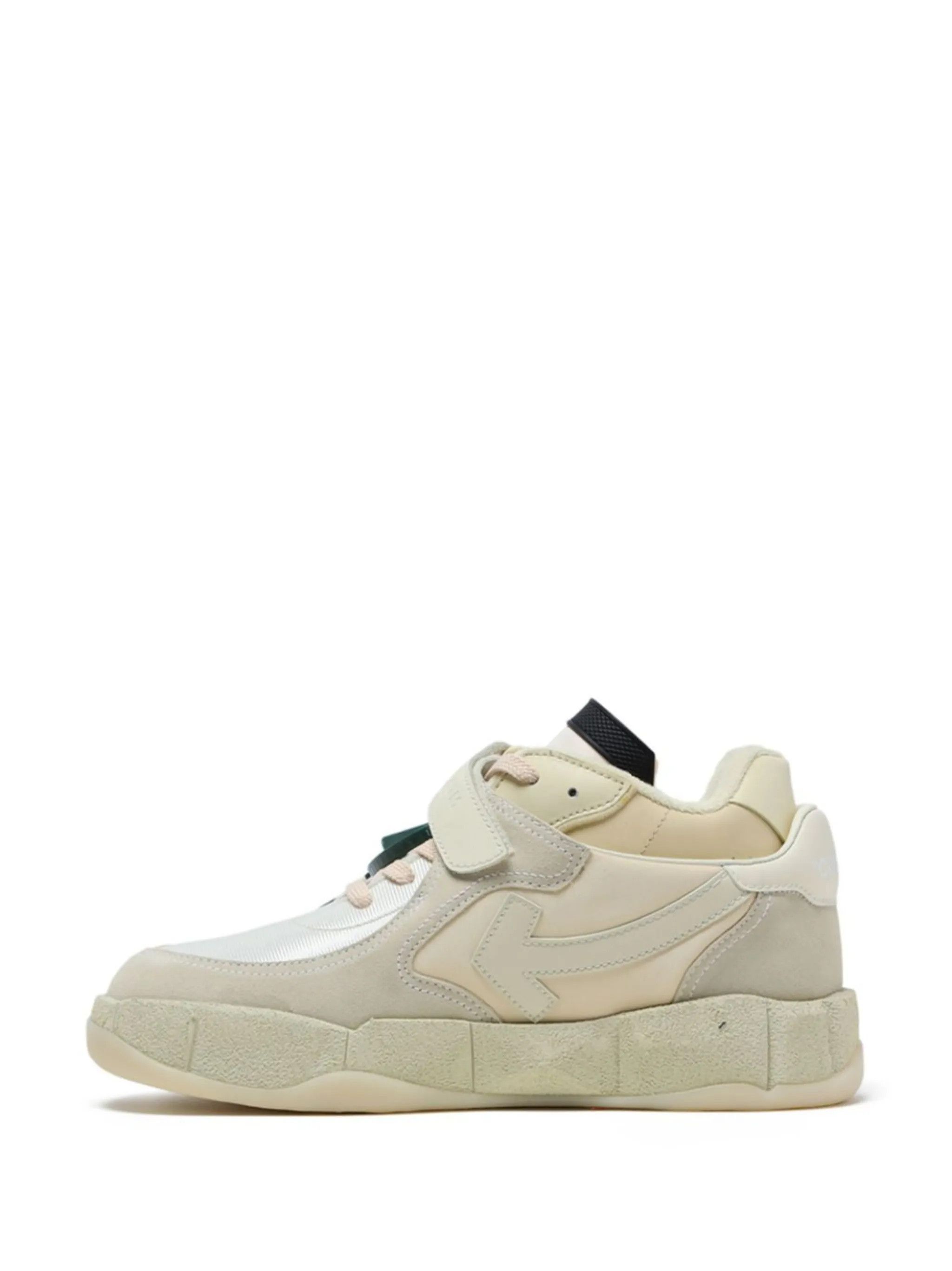 Off-White o1gr1nt0425 Puzzle Couture Low-Top Sneakers in Off White Size US 6 / EU 39 - 5 Thumbnail