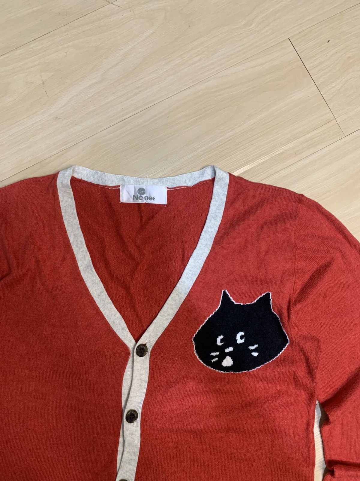 Ne-Net Vintage Issey Miyake Ne-net Cardigan Iconic Logo Size US M / EU 48-50 / 2 - 6 Thumbnail