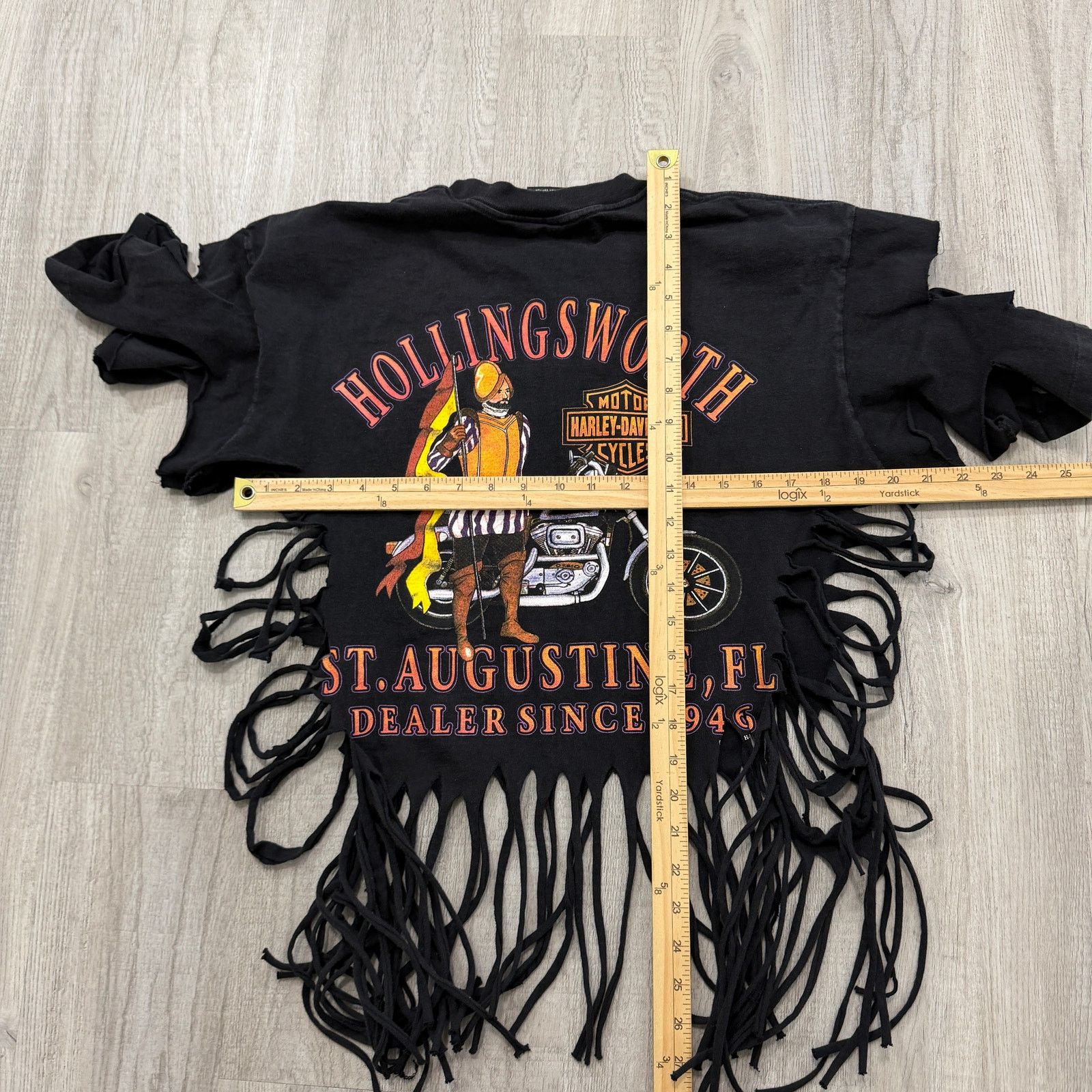 Harley Davidson Vintage Harley Davidson Shirt Womens Extra Large Fringe 90s Size XL / US 12-14 / IT 48-50 - 7 Thumbnail